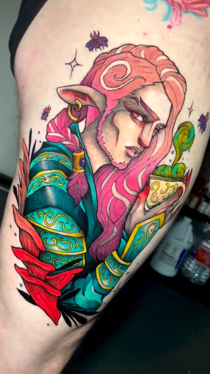 Tattoo by @zenfullart β neo_traditional, illustrative