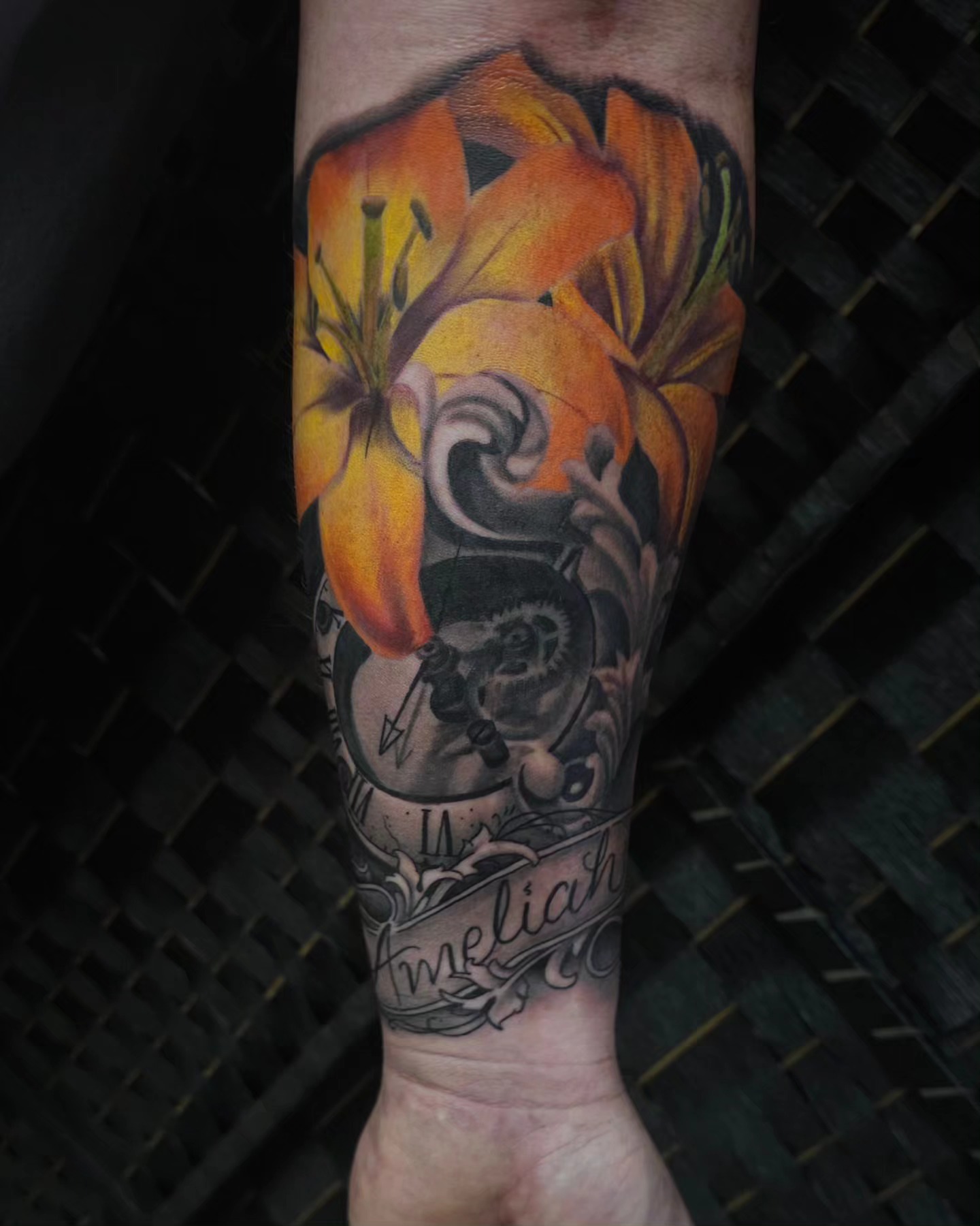 Tattoo by @7jynx13 — realism, black_and_grey