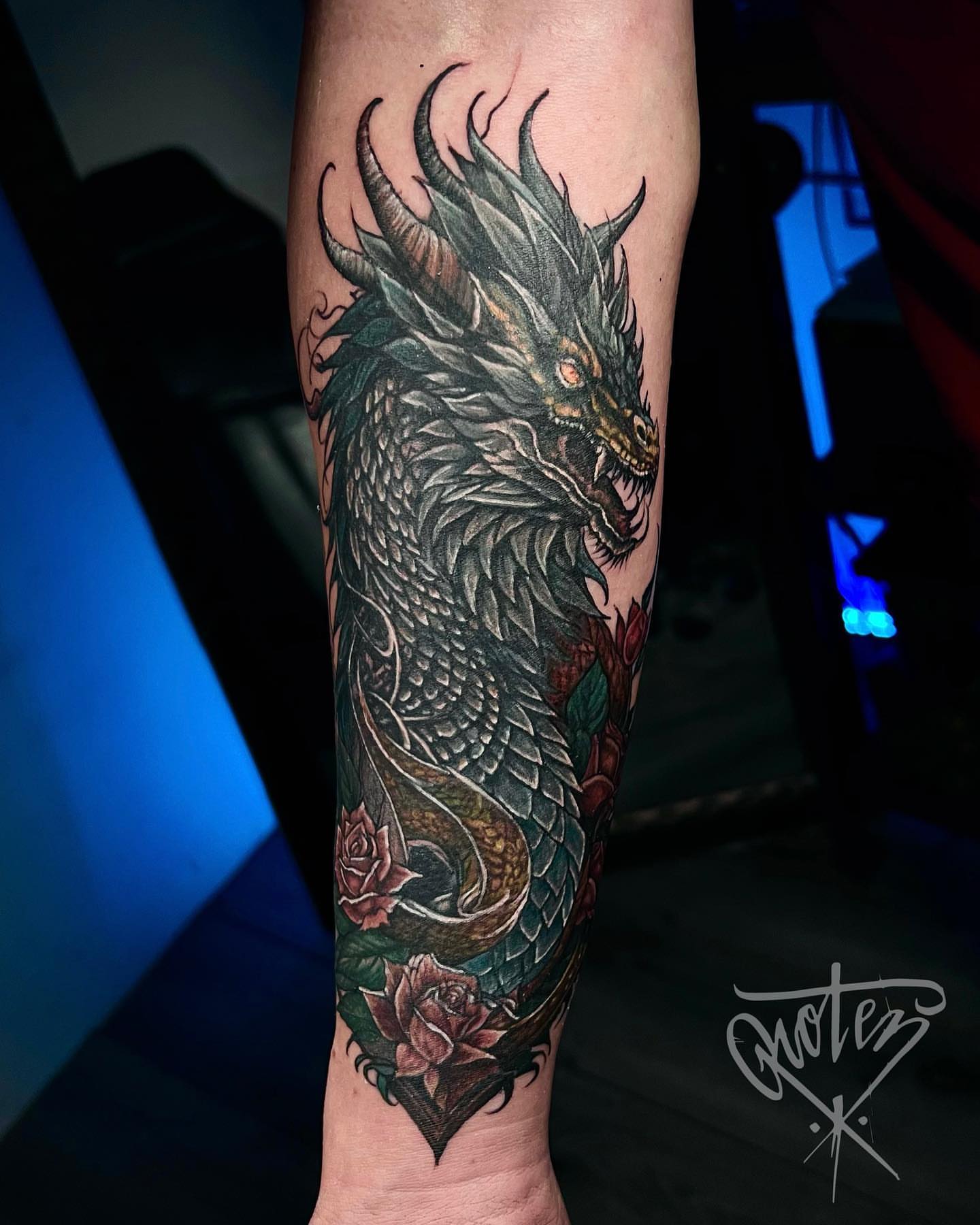 Tattoo by @rotenhill_tattoo — realism, dark_realism