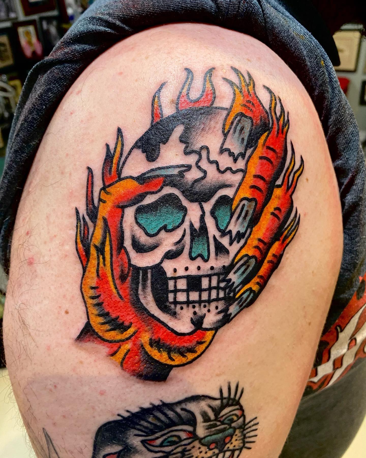 Tattoo by @dorianbakertattoos — american_traditional