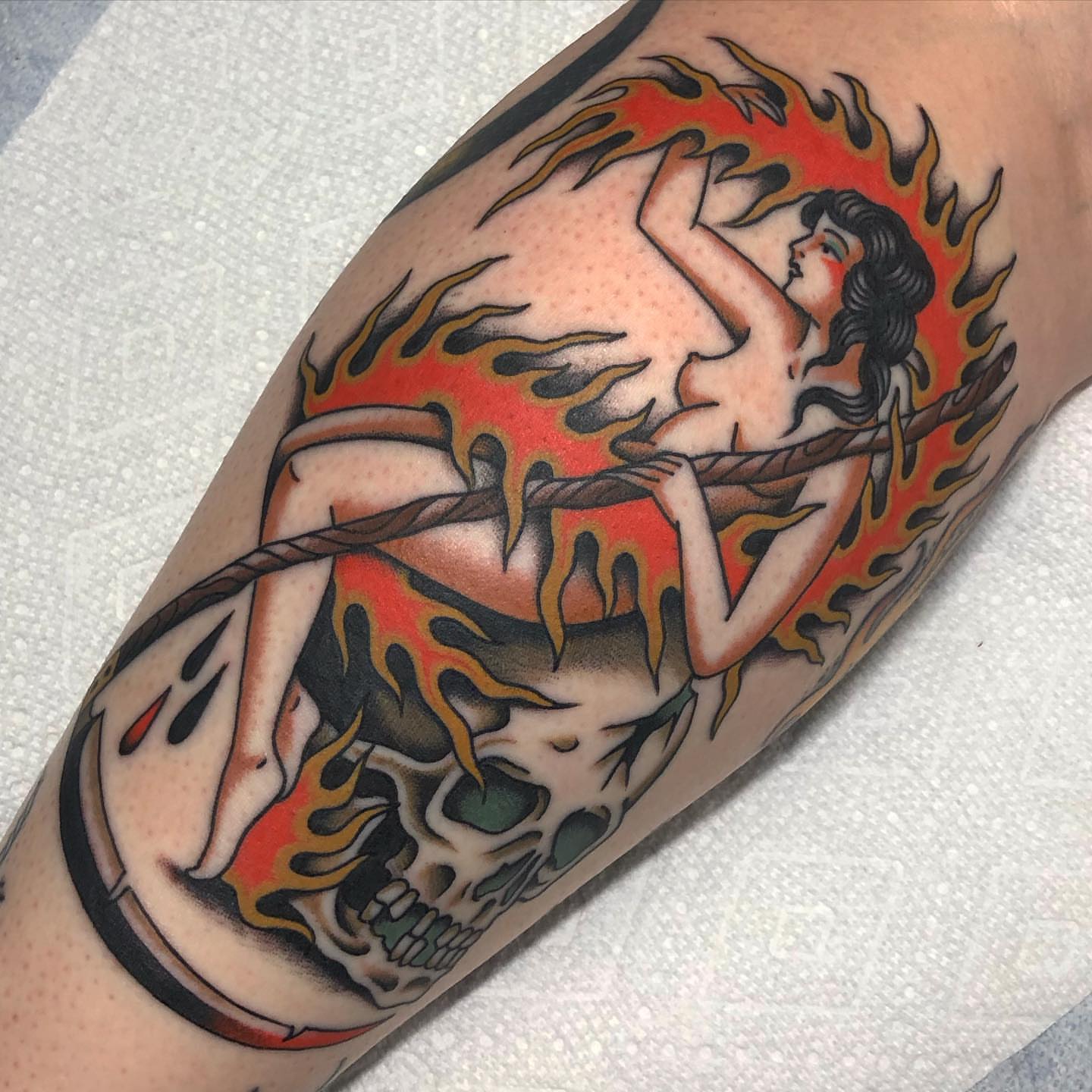 Tattoo by @seanmcmahon_tattoos โ american_traditional