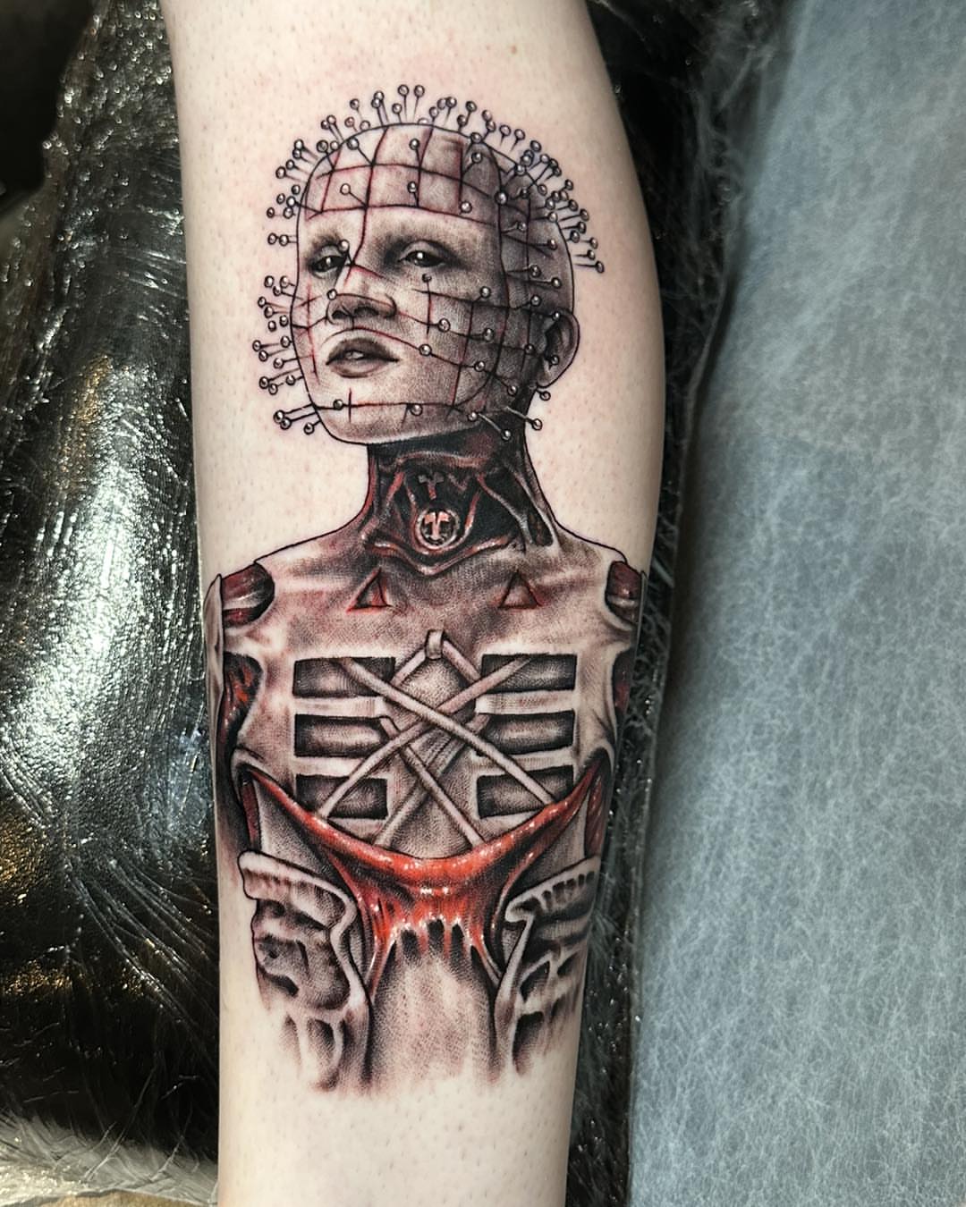 Tattoo by @sailorlori — dark_realism, geometric
