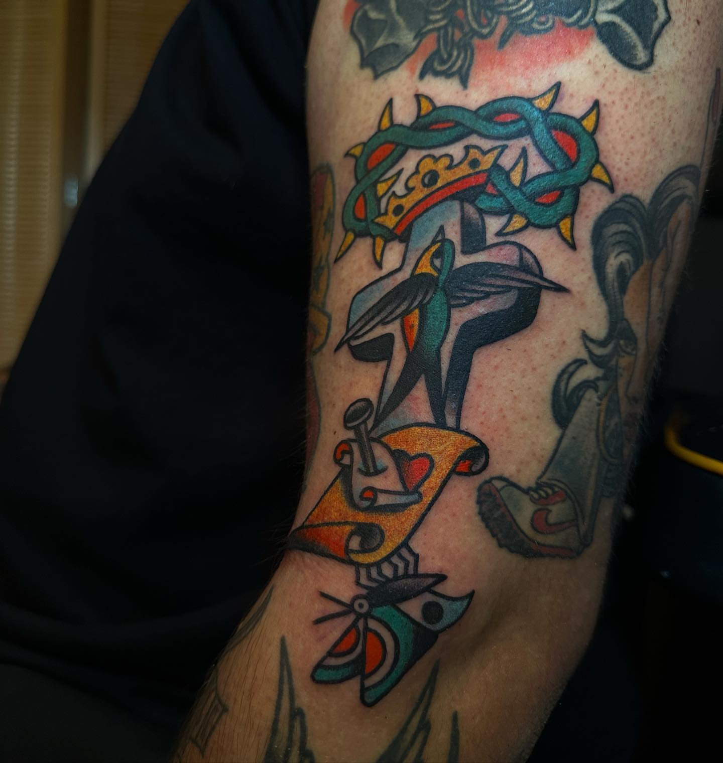 Tattoo by @beexgood — american_traditional