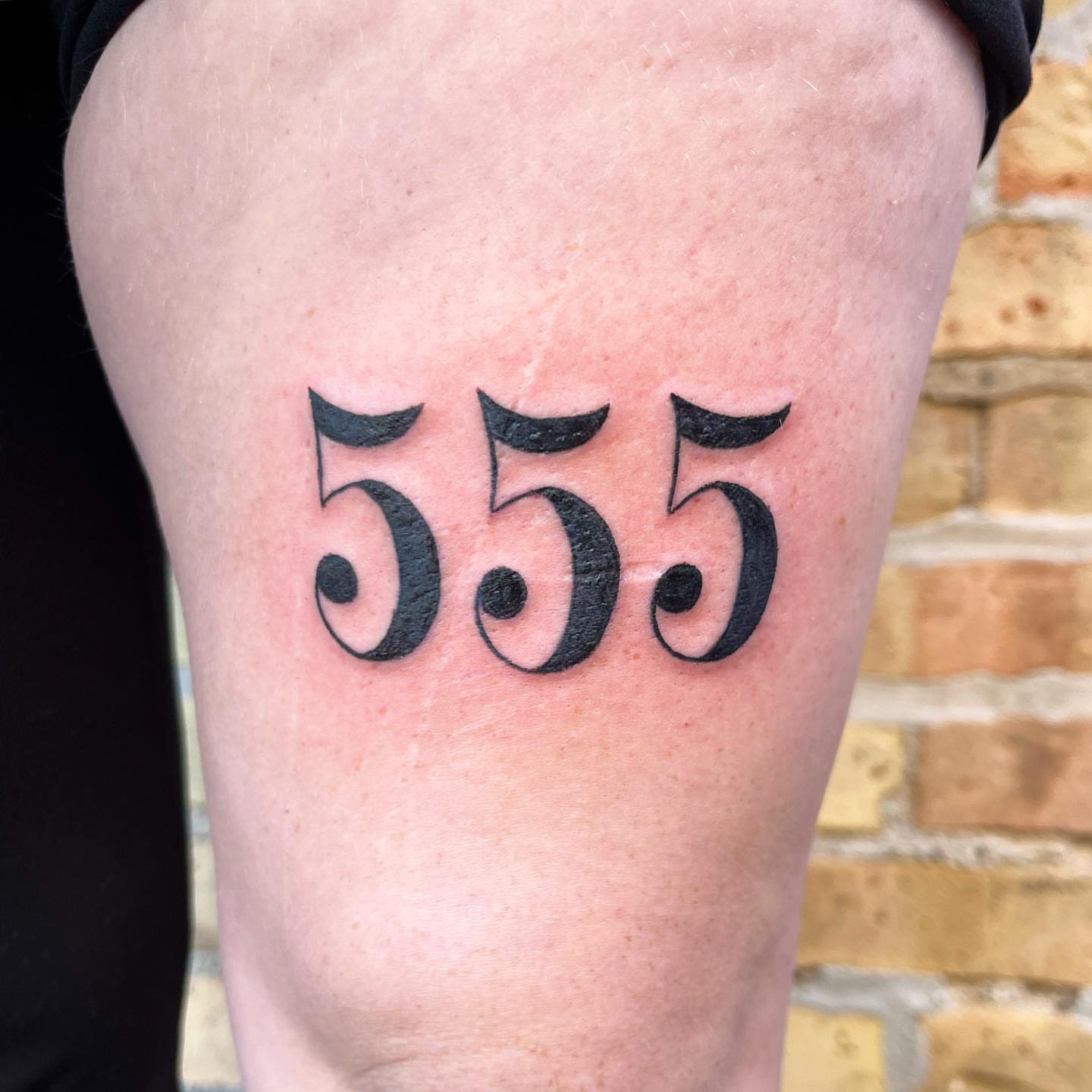 Tattoo by @atomicpanthertattoos — black_and_grey
