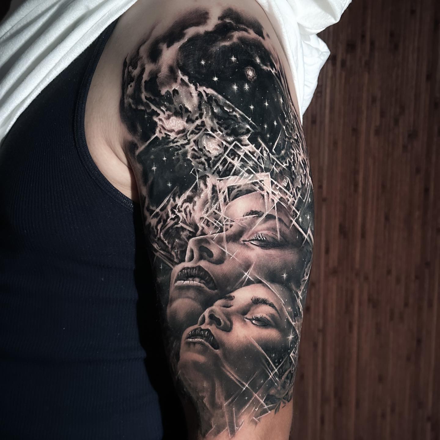Tattoo by @mike.fd.tattoos — black_and_grey, realism