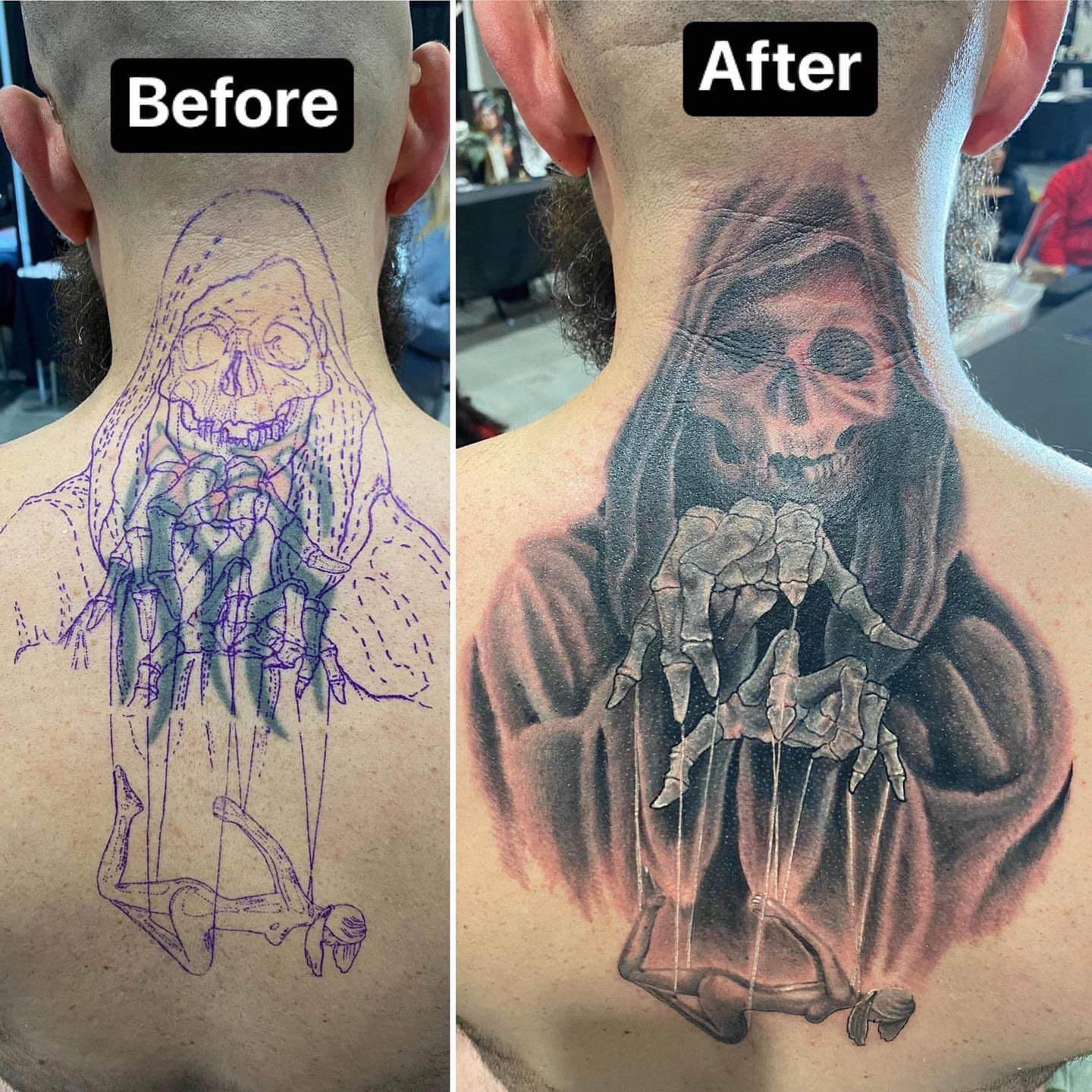 Tattoo by @needletherapytattooandpiercing — dark_realism