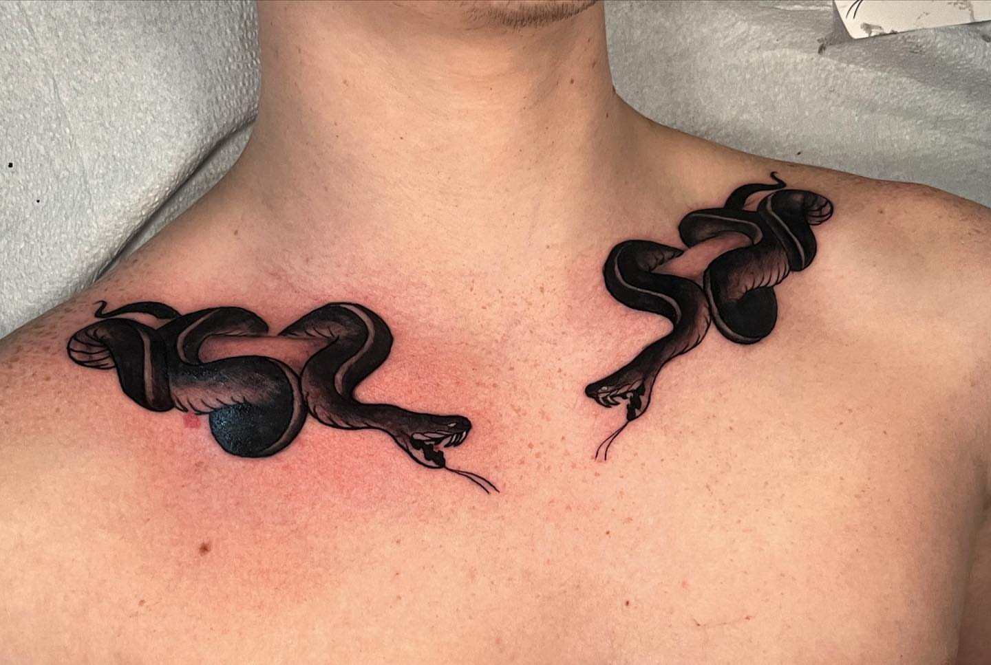 Tattoo by @joshgarte_ — black_and_grey