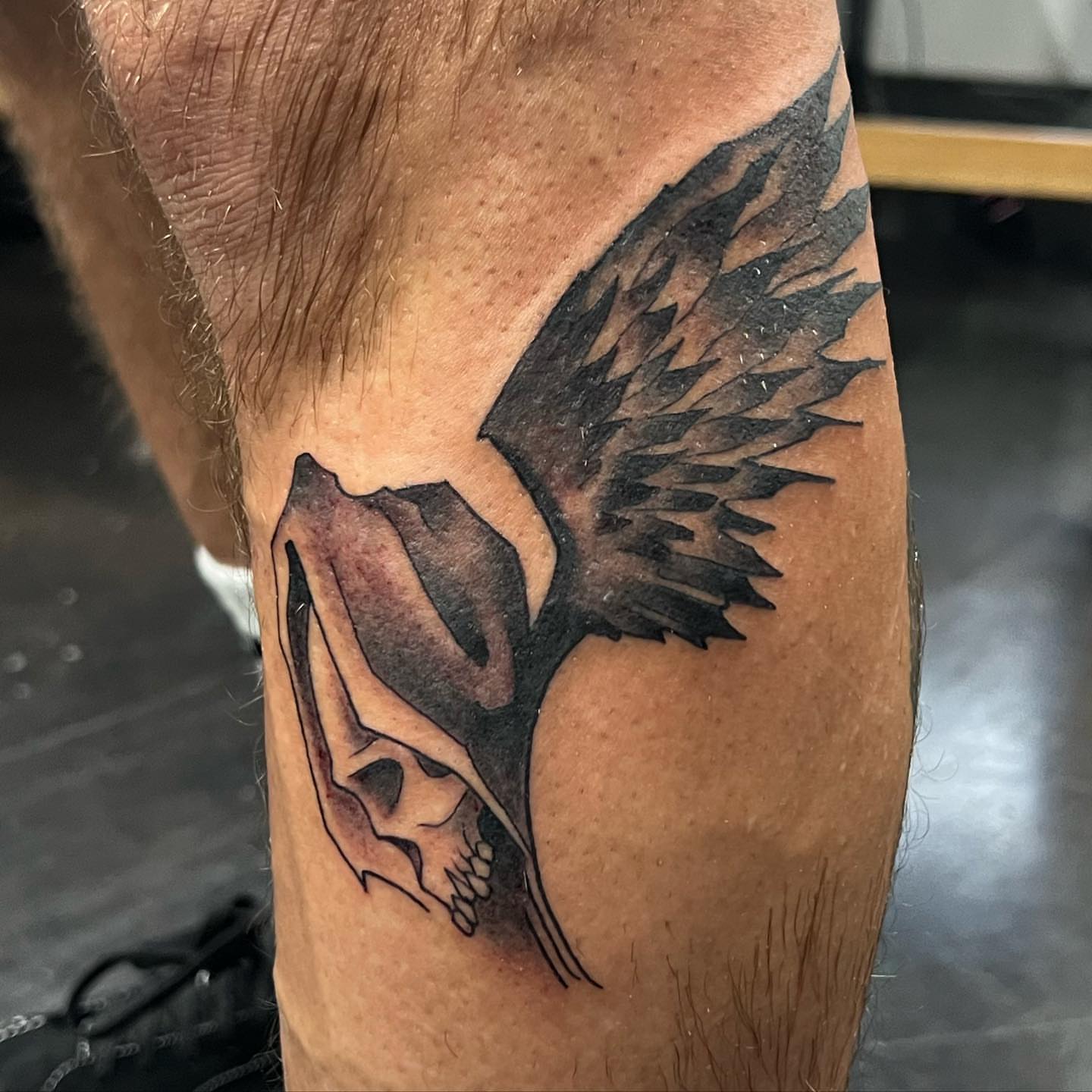 Tattoo by @christopher_vaughn_gay — black_and_grey