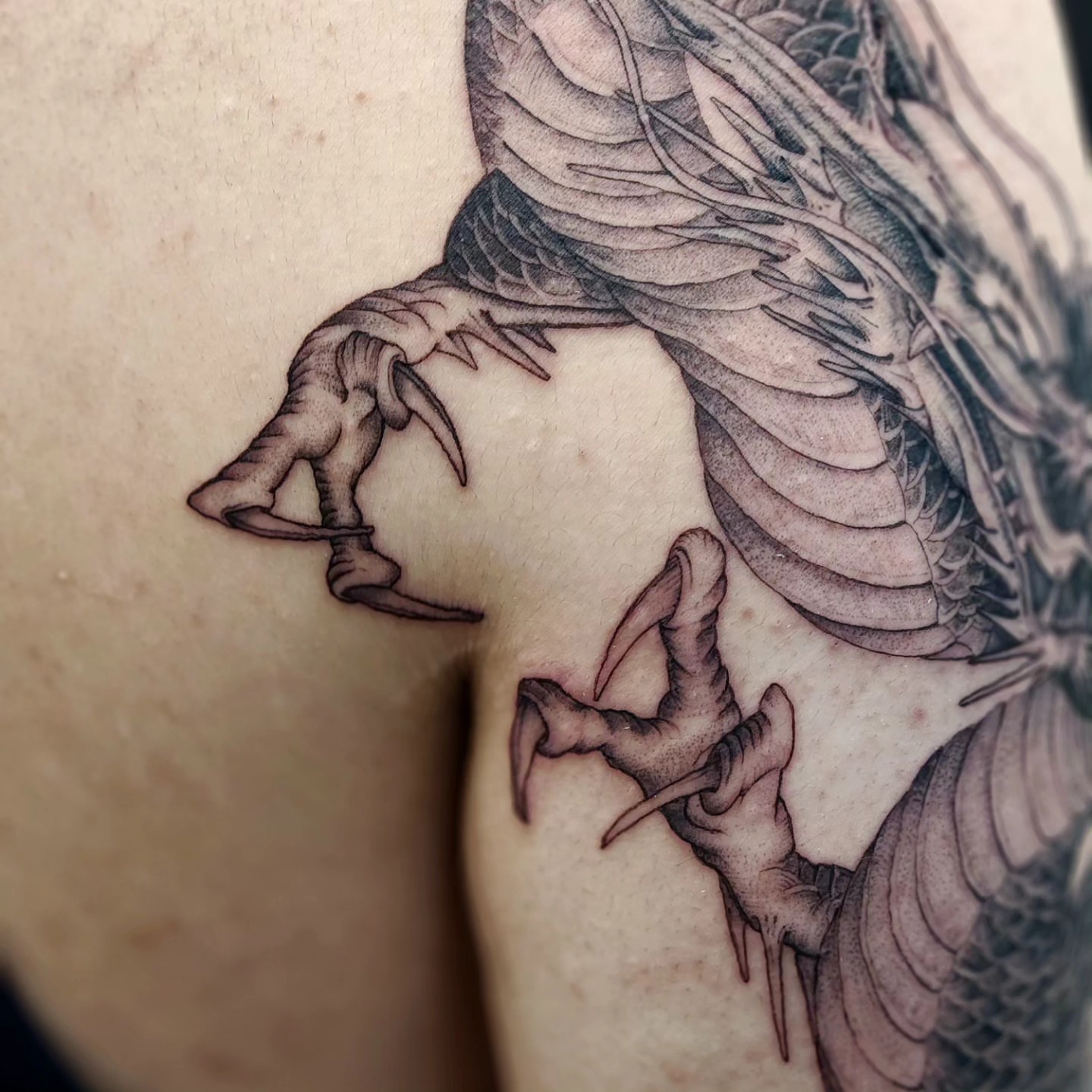 Tattoo by @dat_ngph β black_and_grey