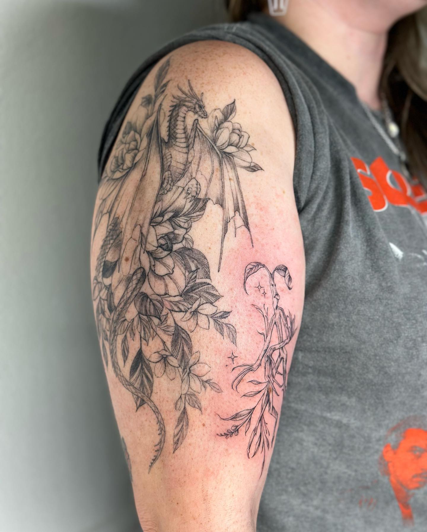 Tattoo by @t.ffanystudio โ black_and_grey, realism