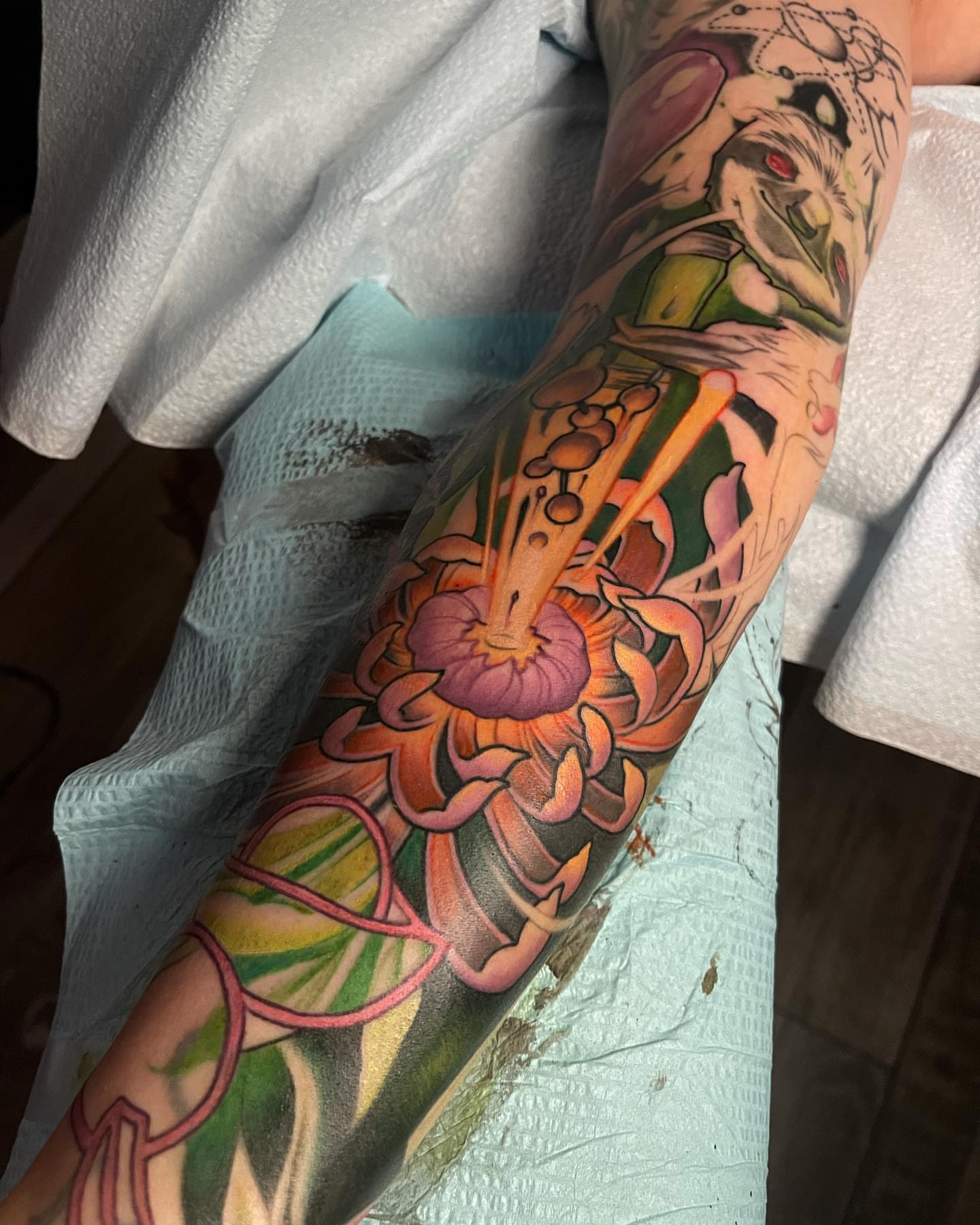 Tattoo by @alexrockoff — new_school, realism