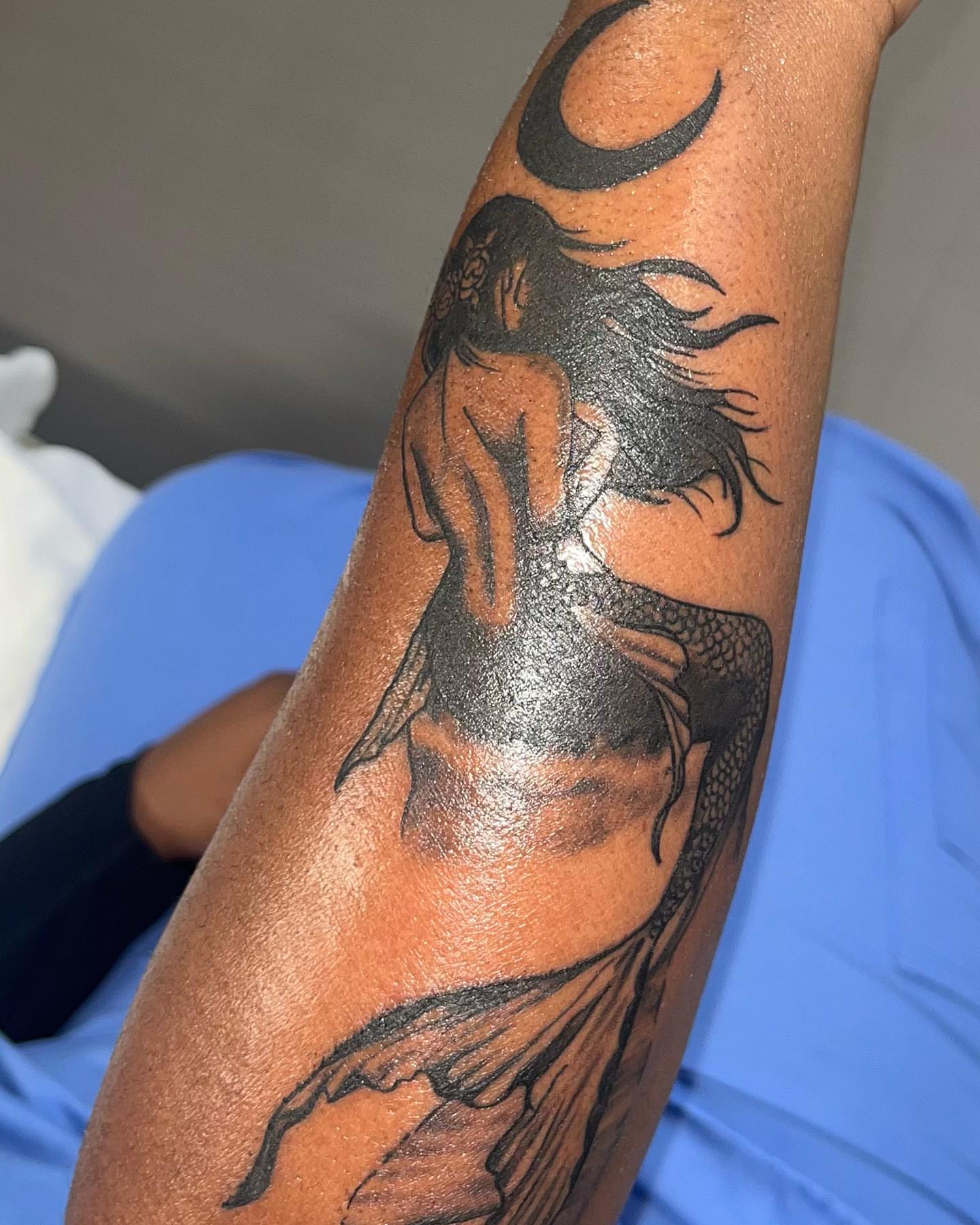 Tattoo by @alchemist_tattoo_shop — black_and_grey
