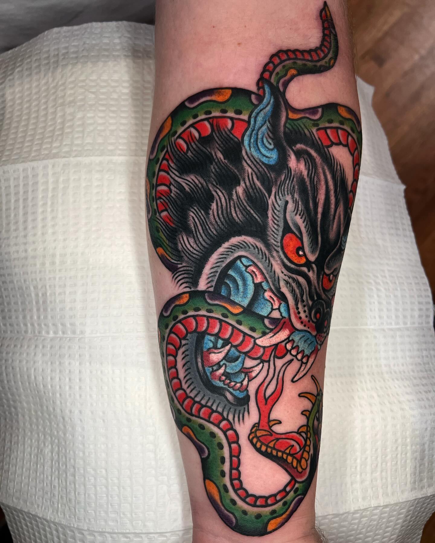 Tattoo by @dustinf_tattoo — american_traditional