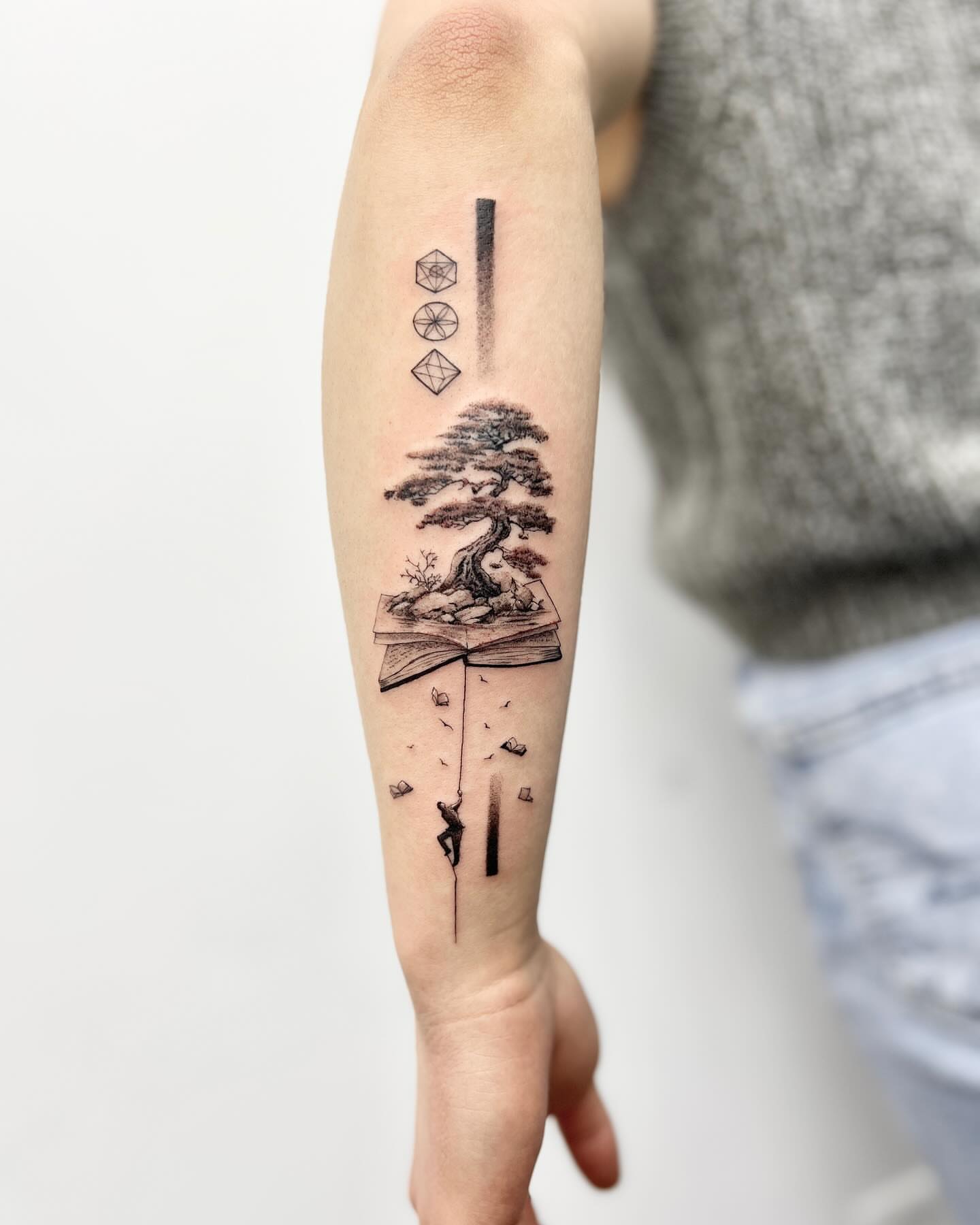 Tattoo by @dcvern_ink — black_and_grey, realism