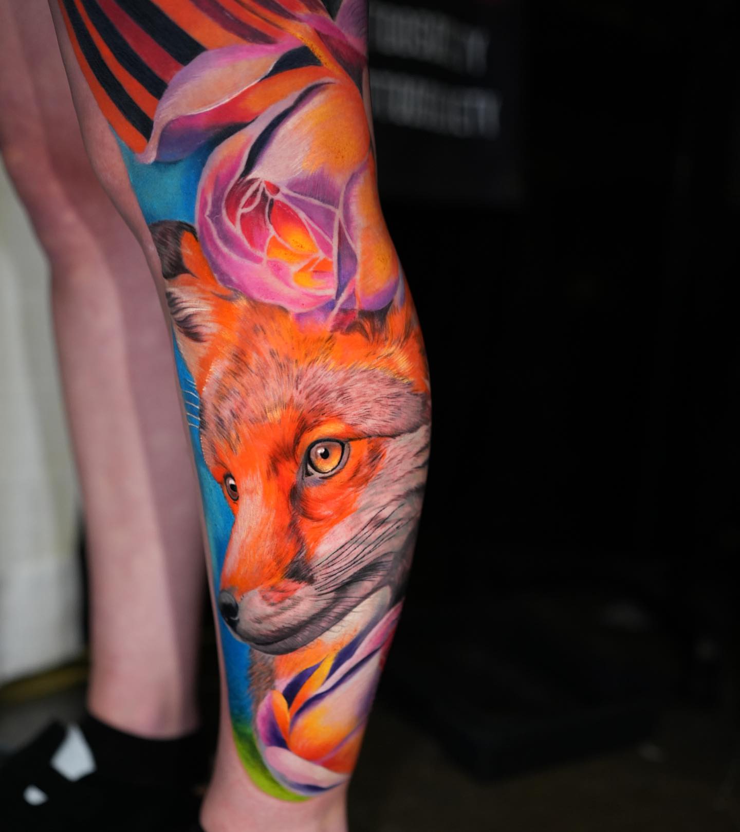 Tattoo by @frawink.art β realism, watercolor