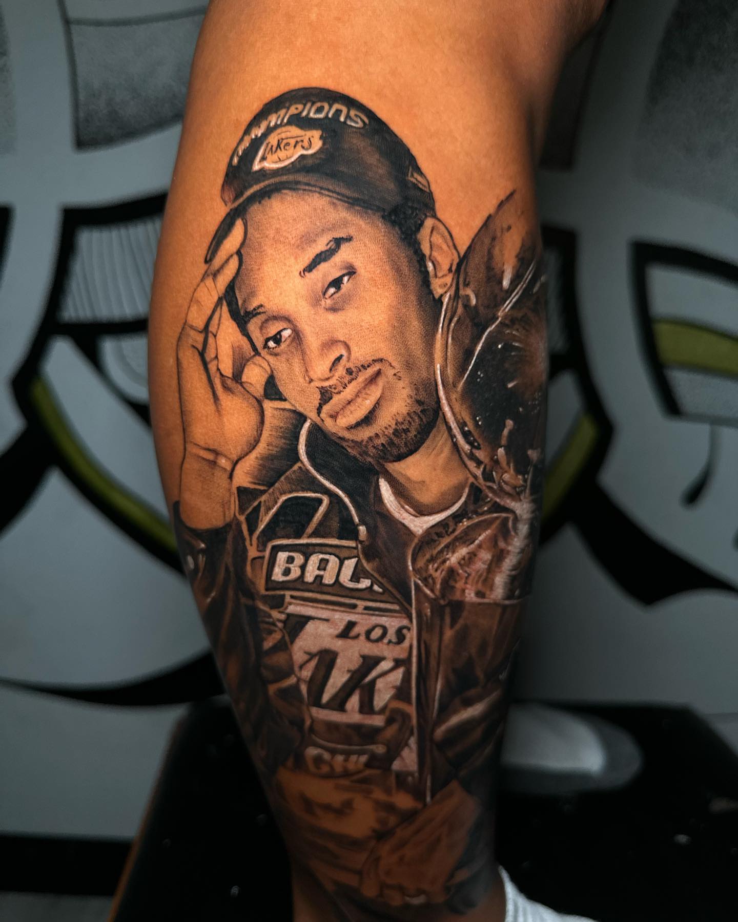Portrait realism tattoo on the forearm by 🇵🇭Mark Gaño