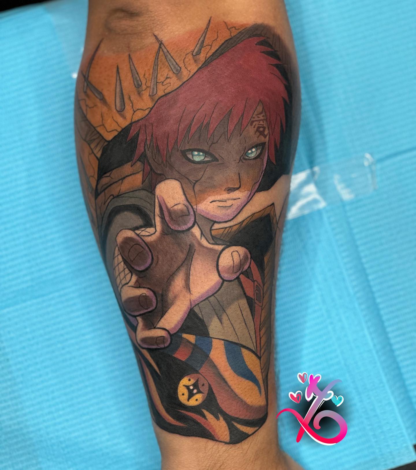Tattoo by @deussayink — anime