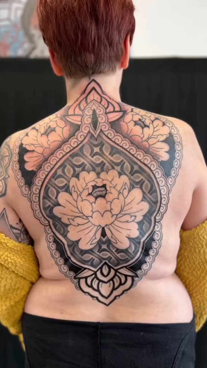Tattoo work at Three Rivers Tattoo Convention 2026
