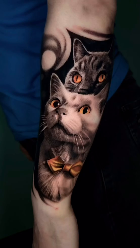 Tattoo by @nebesnuy_art — realism, black_and_grey