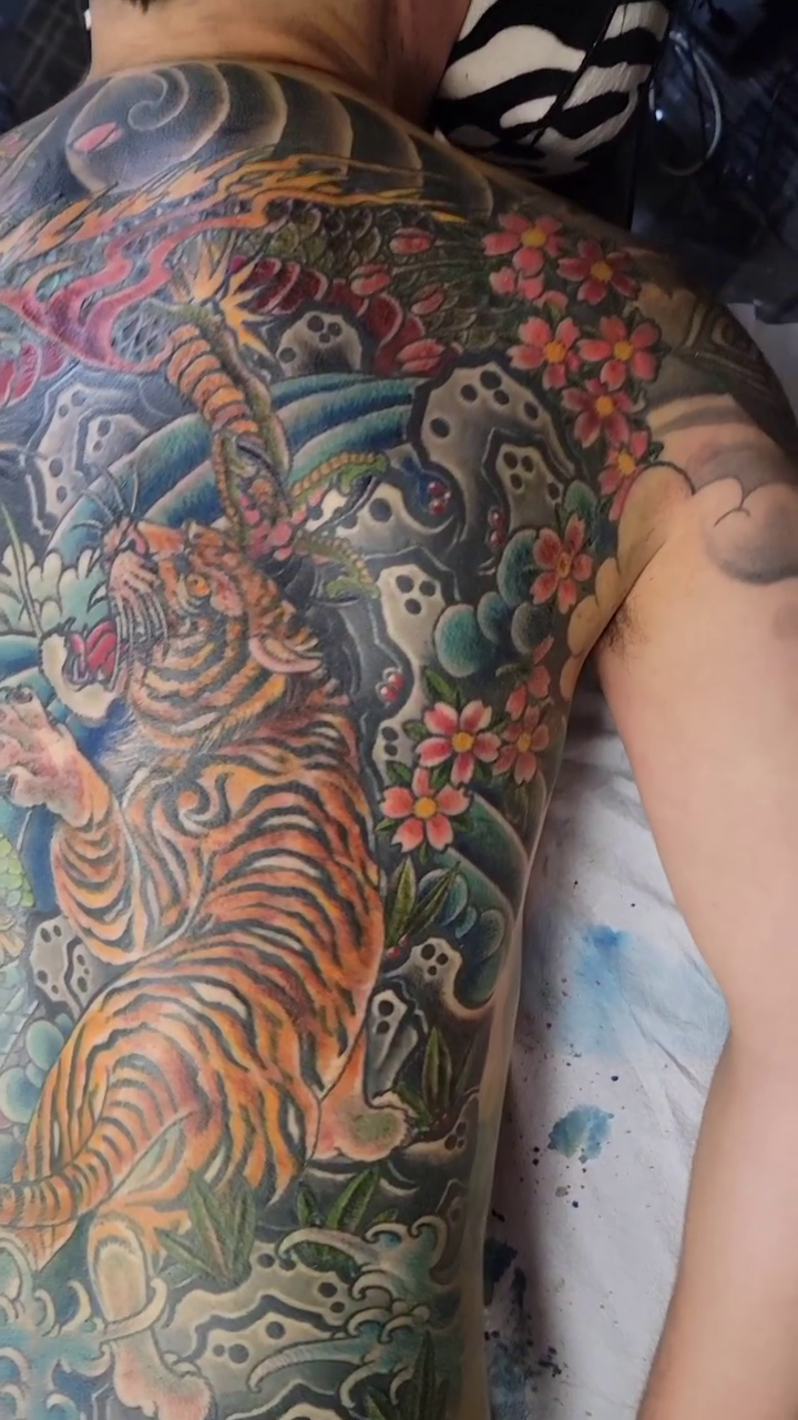 Tattoo by @mrjamesvaughn — japanese_irezumi