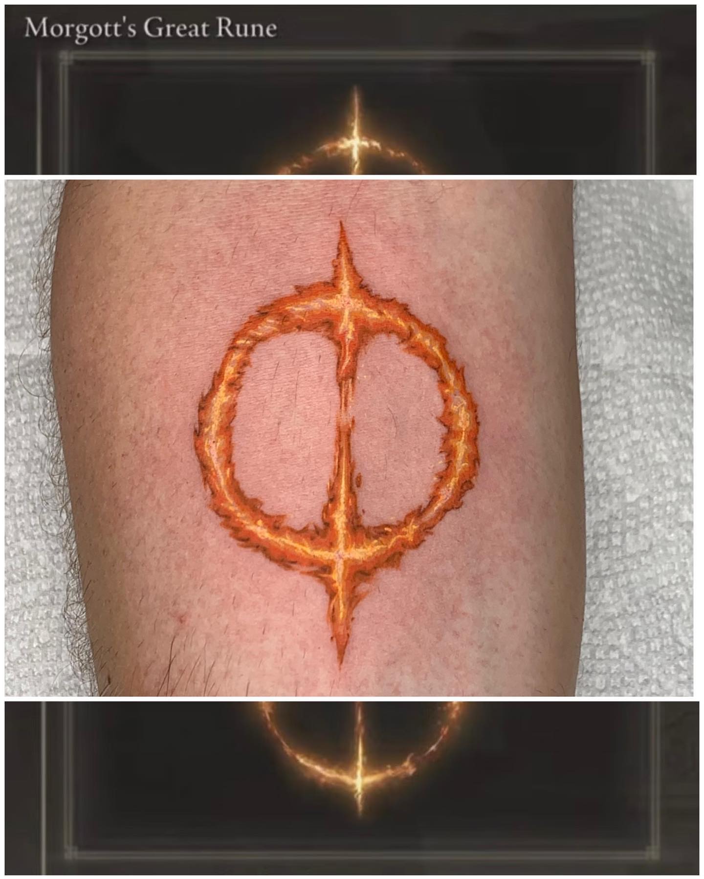 Tattoo by @lvl40lich — geometric