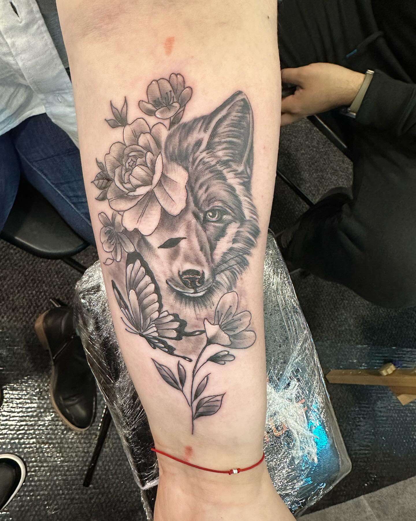 Tattoo by @jerseyinktattoos — black_and_grey, realism