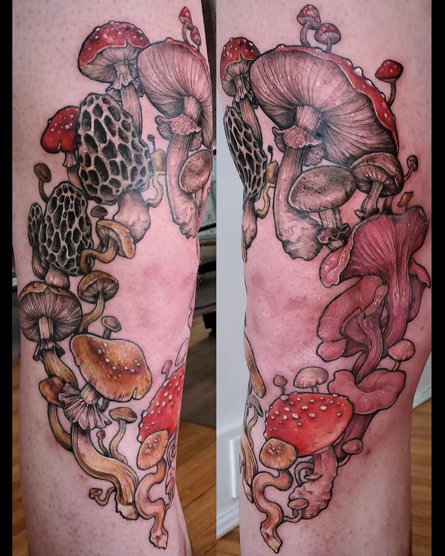 Tattoo by @erinrietzetattoo — realism, watercolor
