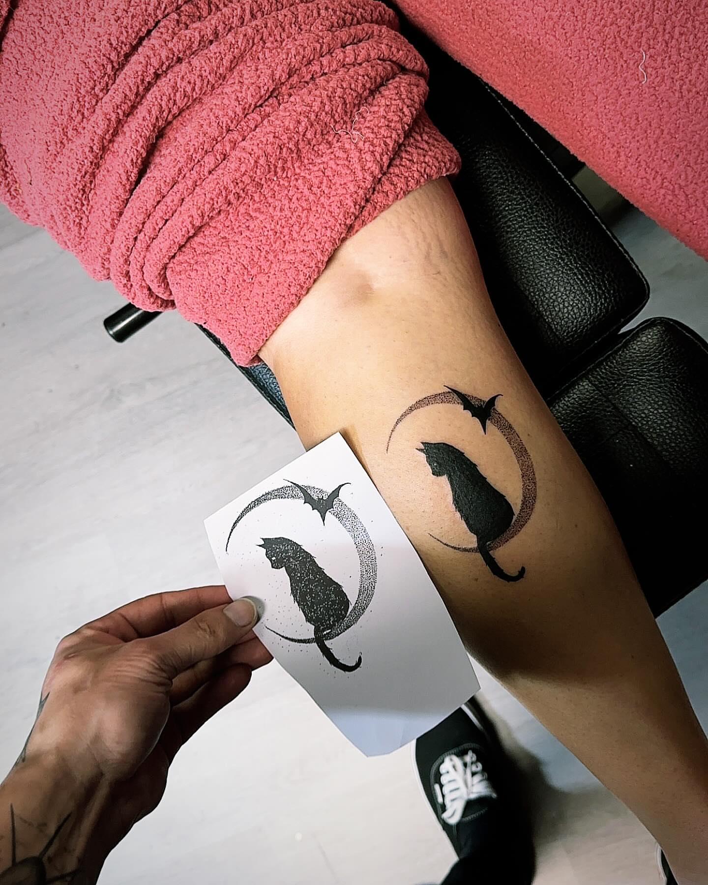 Tattoo by @august_tattz — dotwork