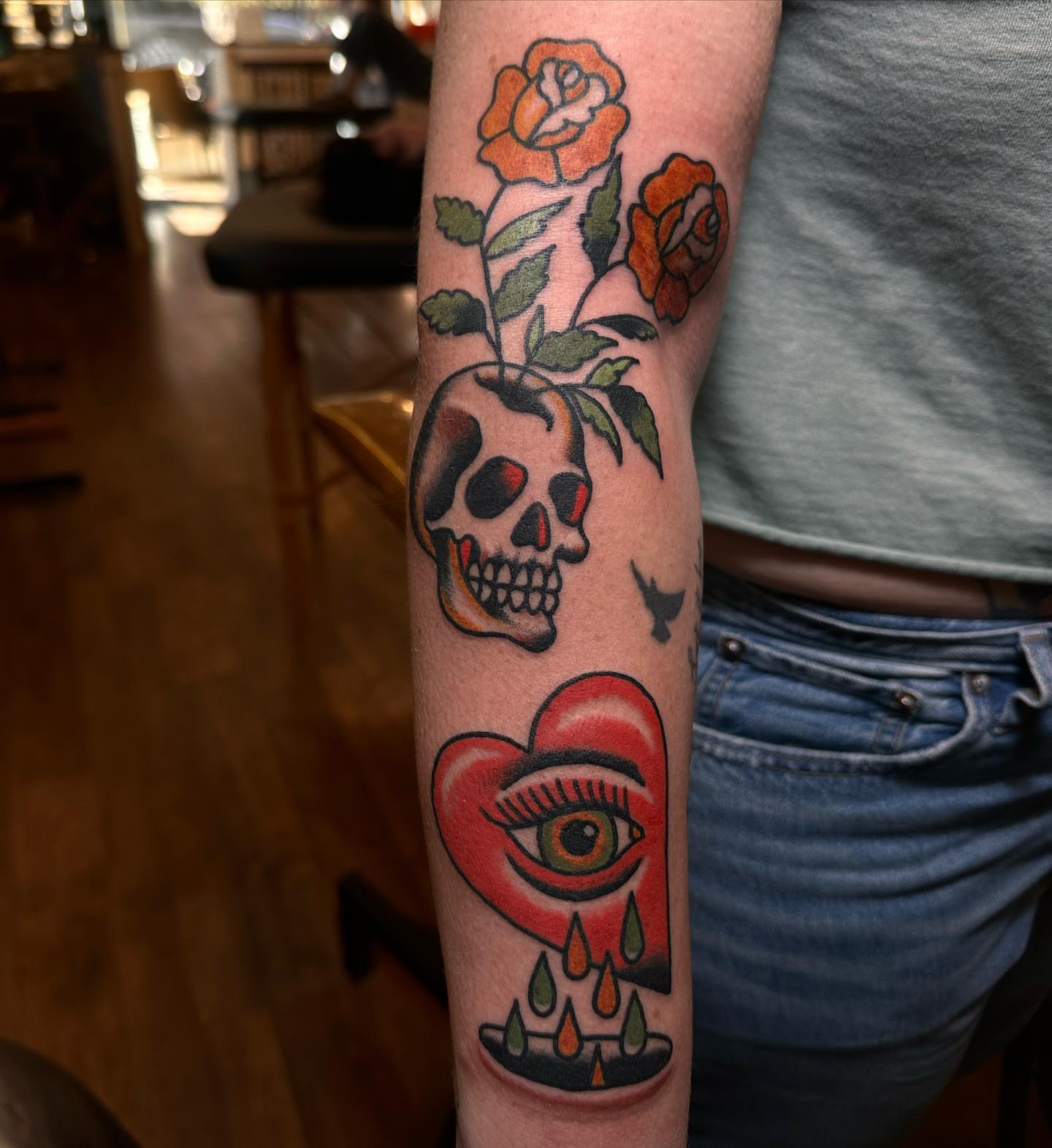 Tattoo by @bismarkpinera1 — american_traditional