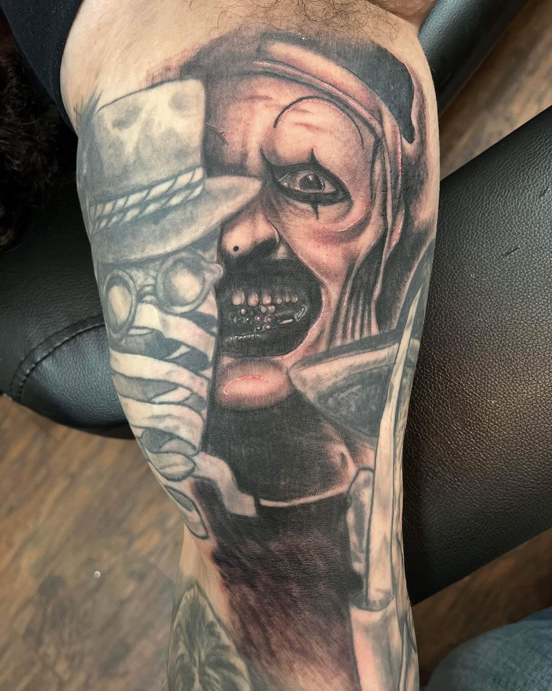 Tattoo by @tattoosby_jim — realism, dark_realism