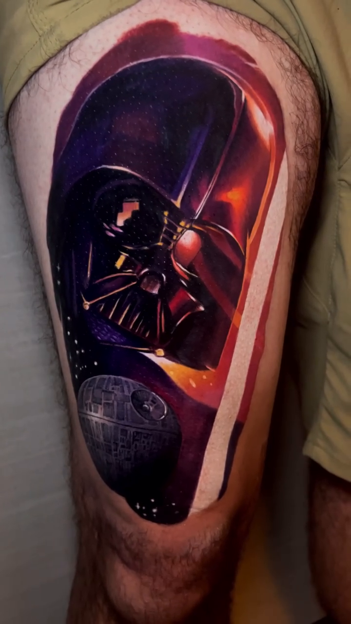 Tattoo work at Boston Tattoo Convention 2026