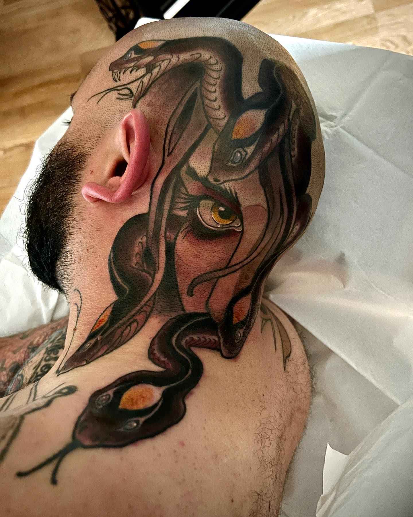 Tattoo by @brandonbadluck — realism, dark_realism