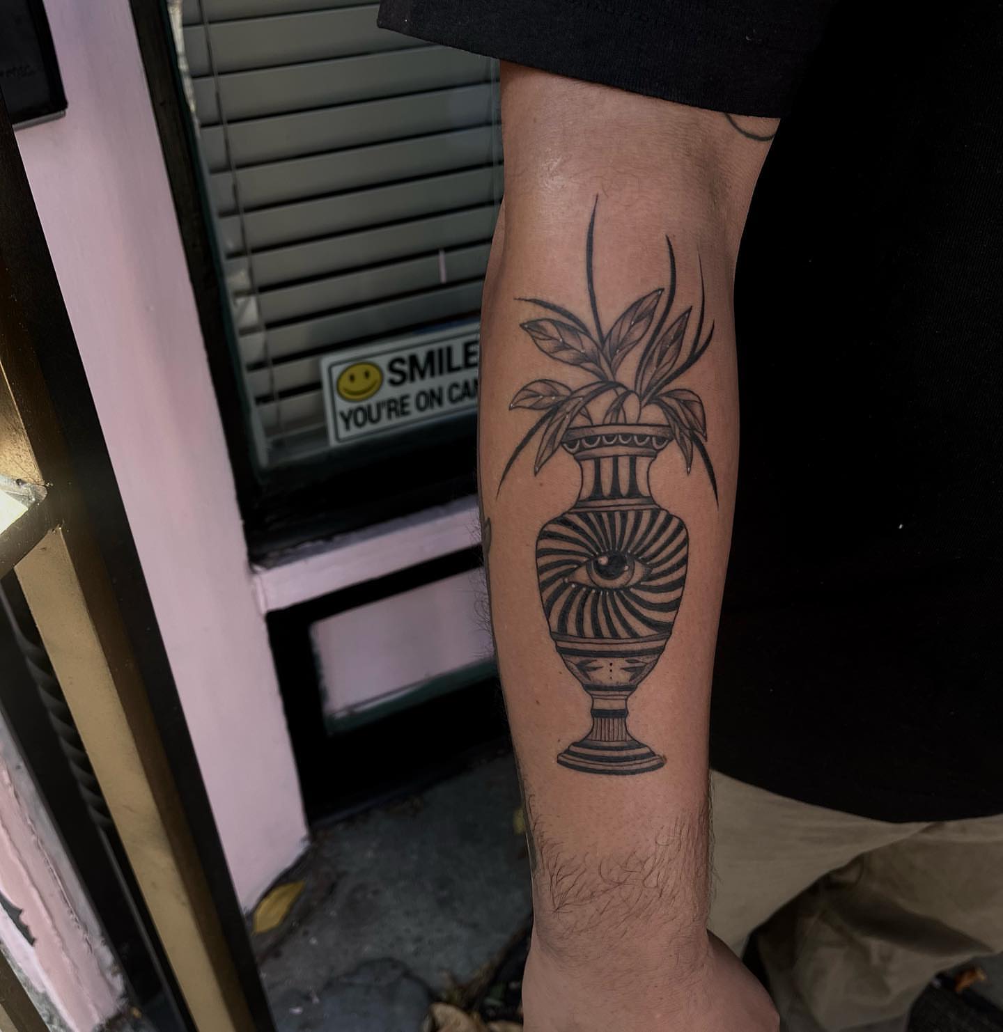 Tattoo by @chloeinknart — black_and_grey