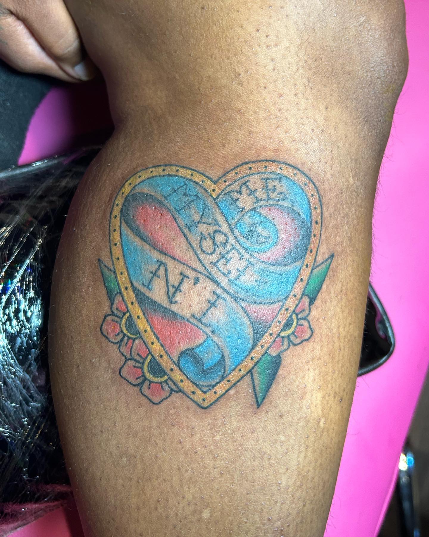 Tattoo by @rubyparkertattoos — american_traditional, dotwork