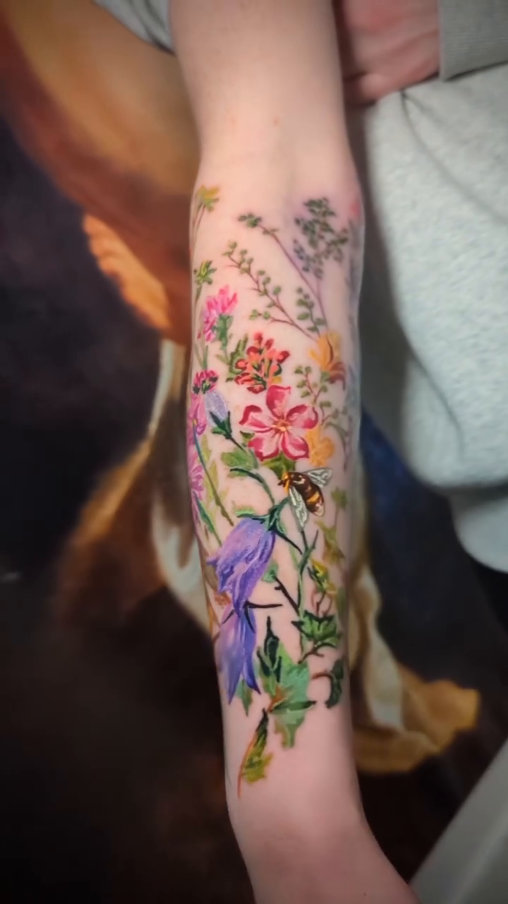 Tattoo by @codydeancreations — fine_line, watercolor