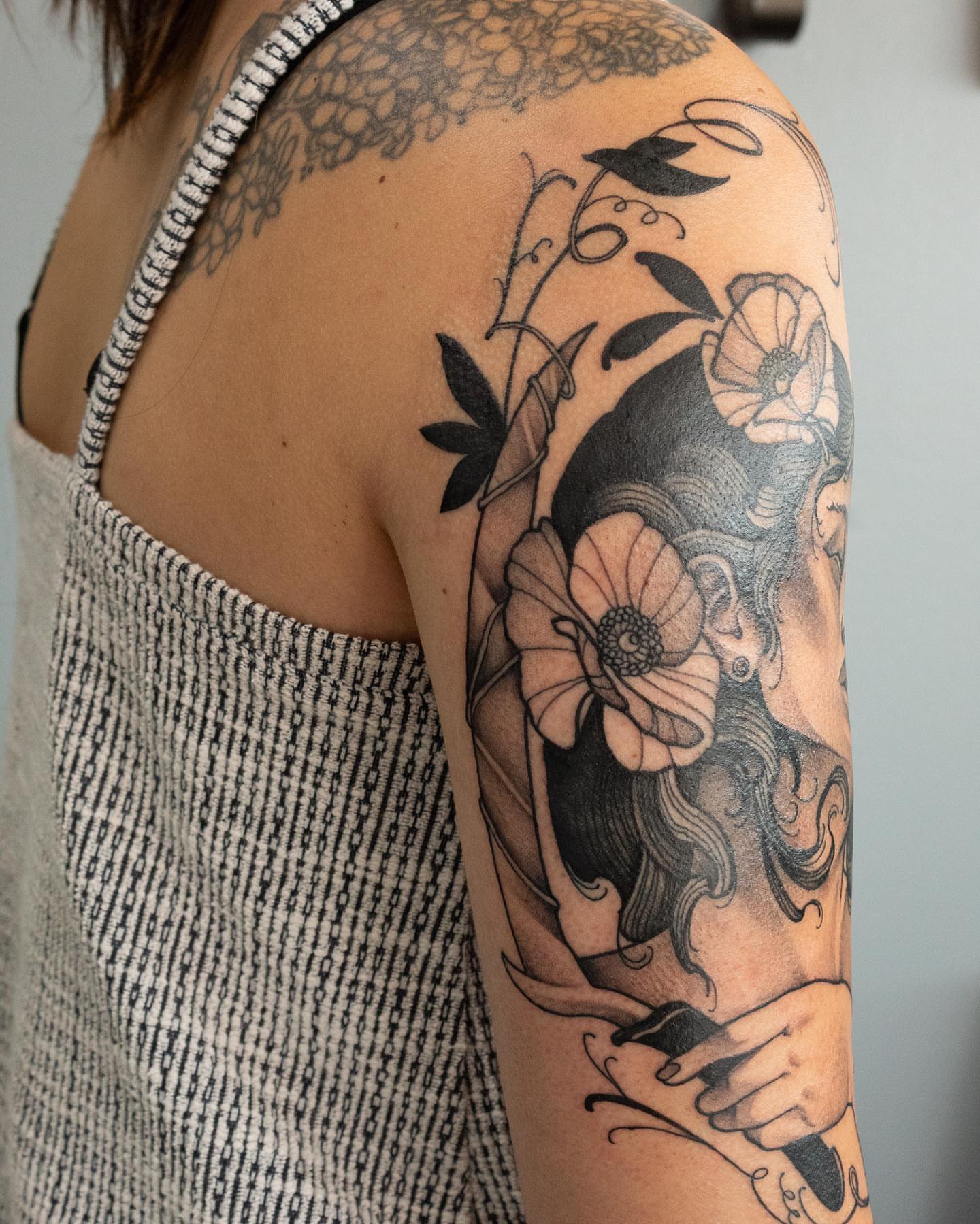 Tattoo by @andifitztattoo — black_and_grey, realism