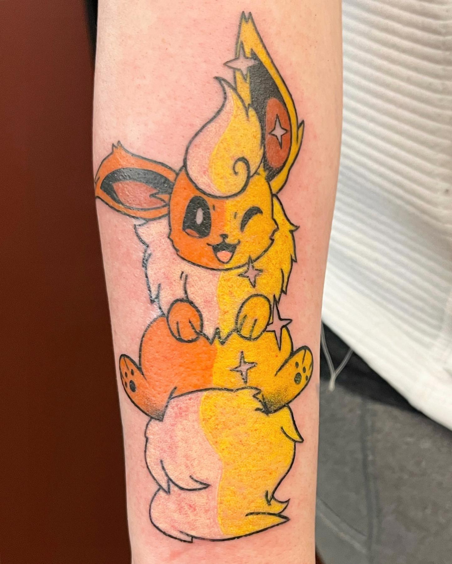 Tattoo by @atomicpanthertattoos — new_school