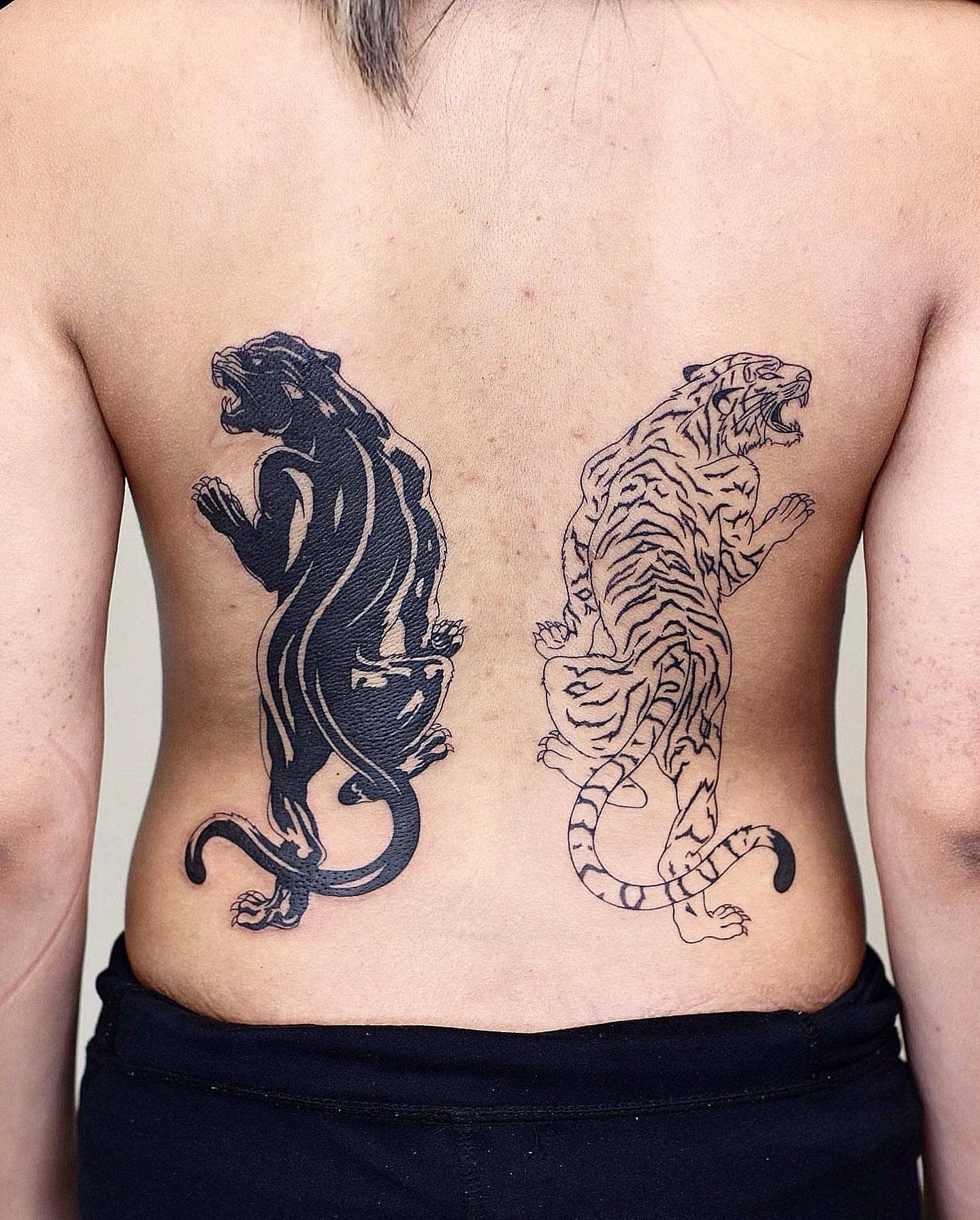 Tattoo by @linsey_tattooer — black_and_grey