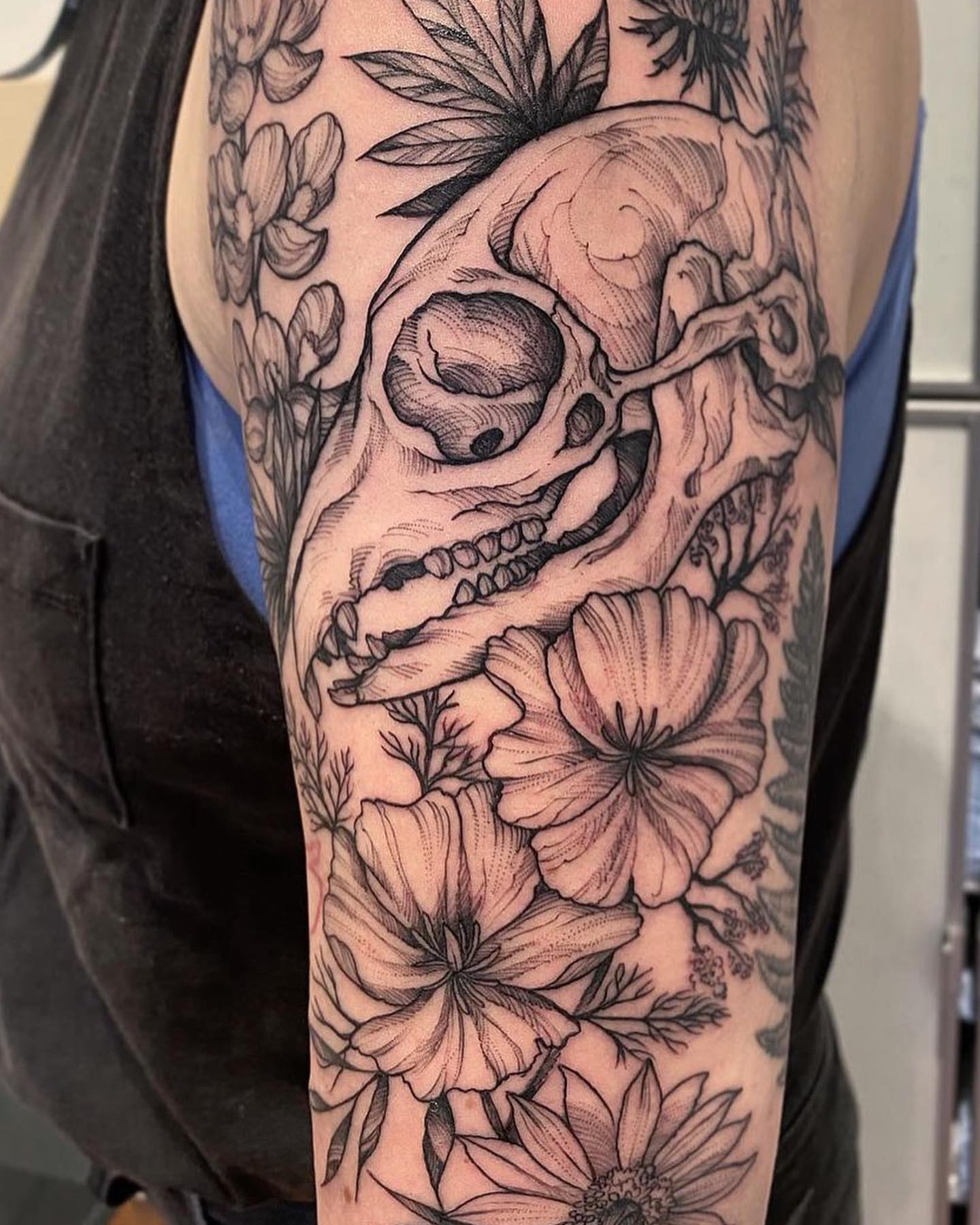 Tattoo by @judeletronik_tattoo — black_and_grey, realism