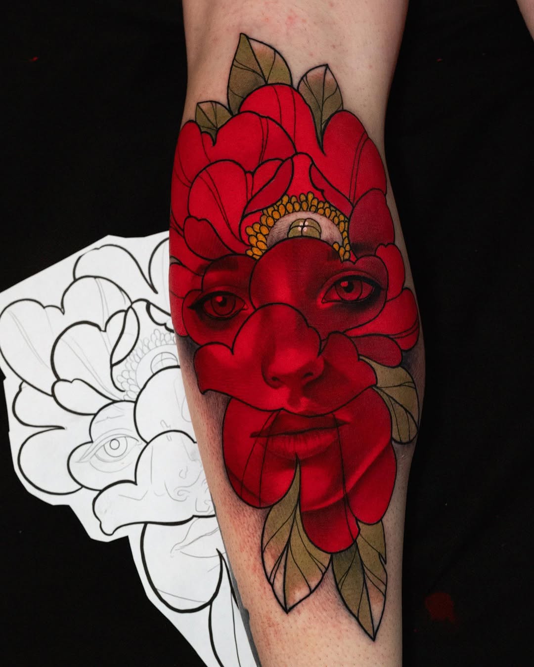 Tattoo by @lorenzolopezart — neo_traditional, realism