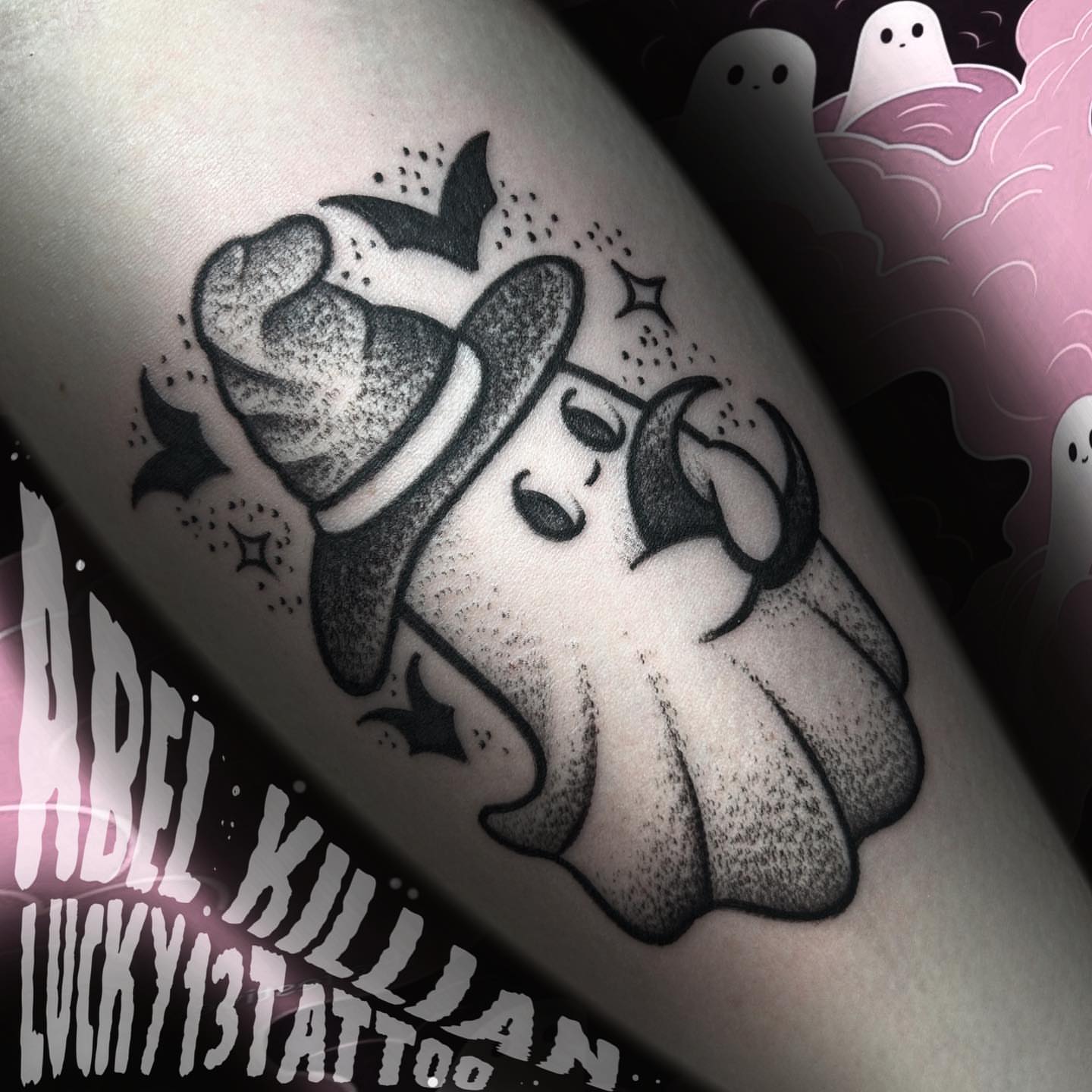 Tattoo by @tattooabel — dotwork