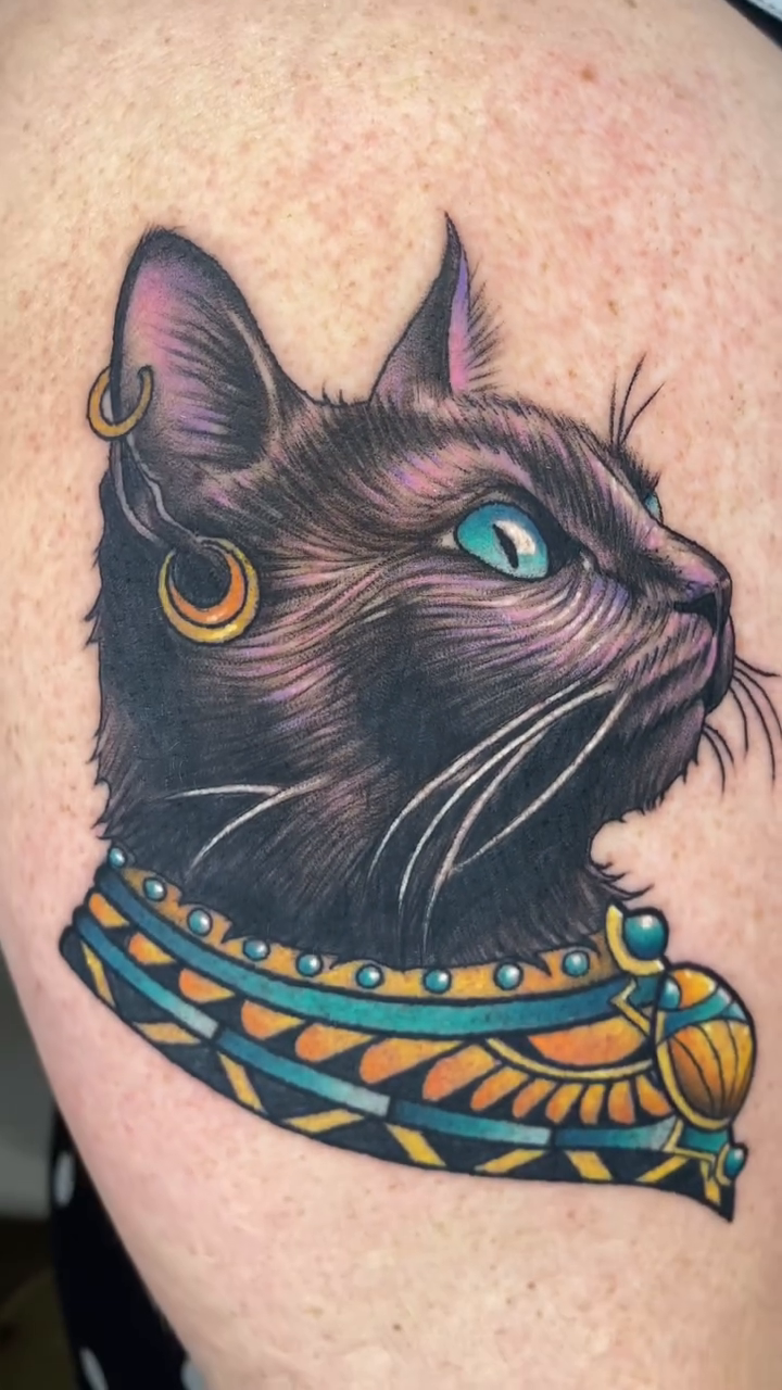 Tattoo by @laneybtattoos — realism, neo_traditional