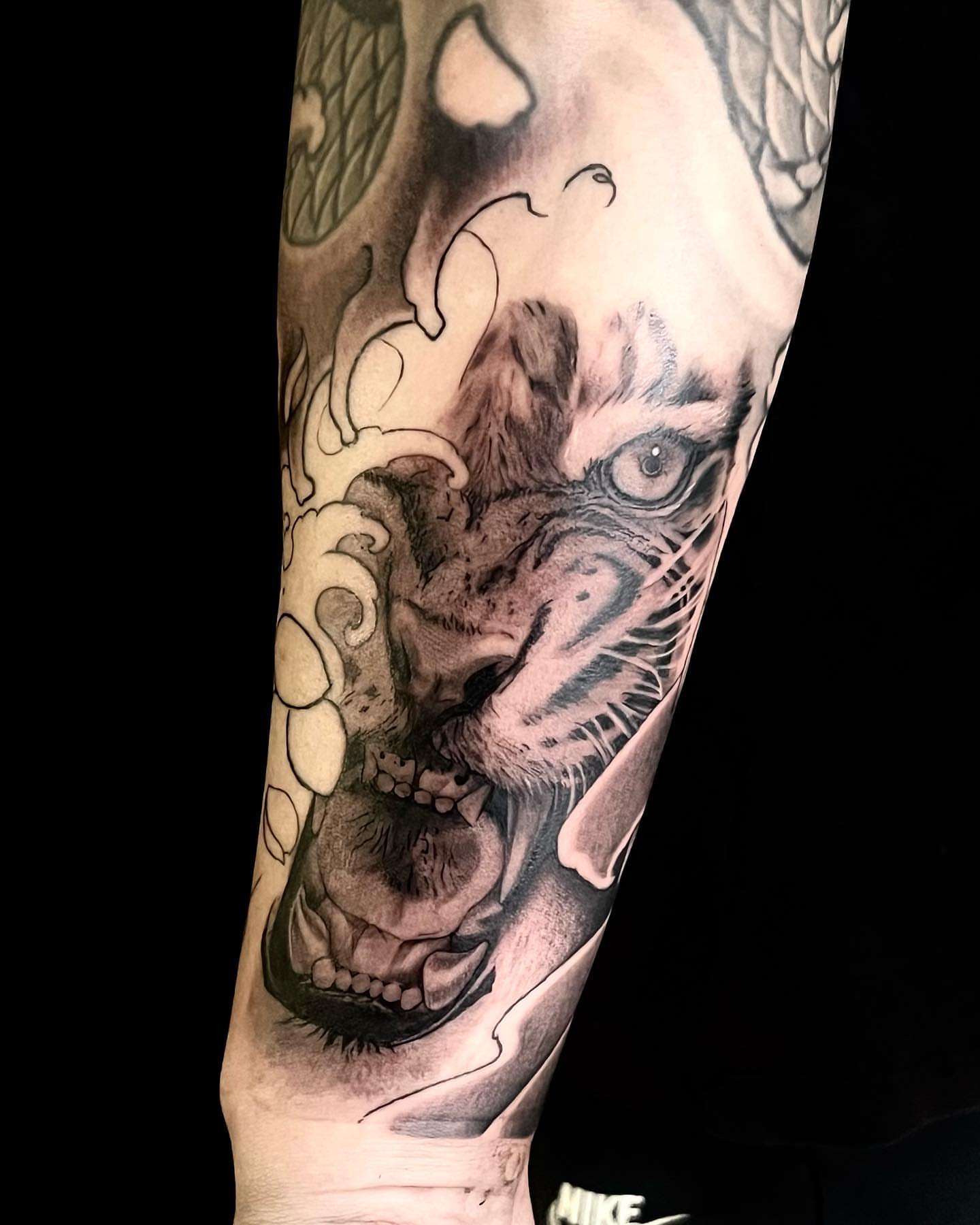 Tattoo by @swani_tattoo — realism, dark_realism