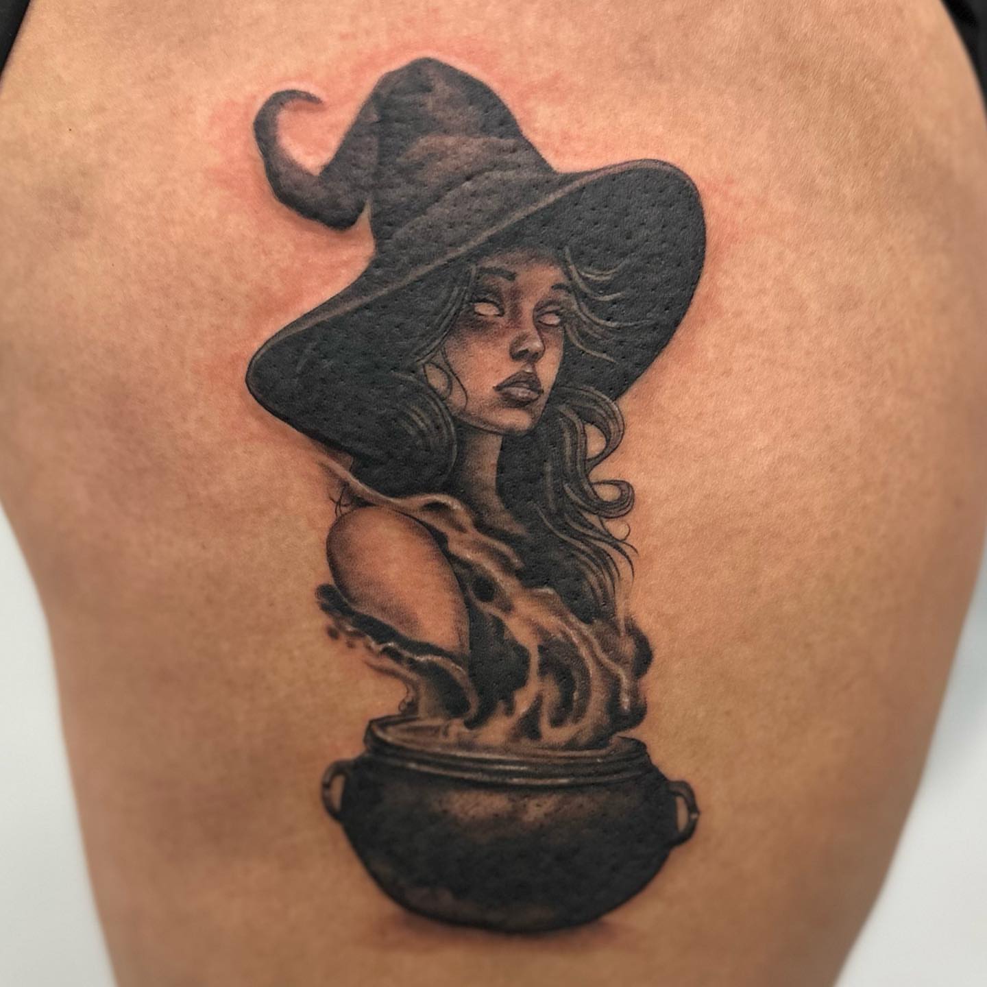 Tattoo by @mikechristieink — black_and_grey, realism