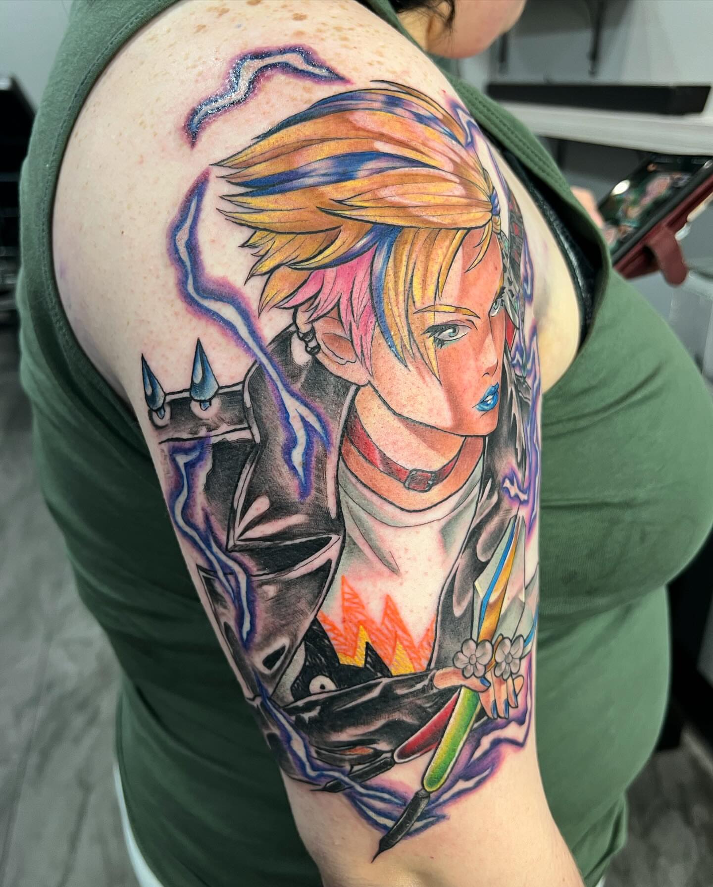 Tattoo by @emilytattoos โ anime, illustrative