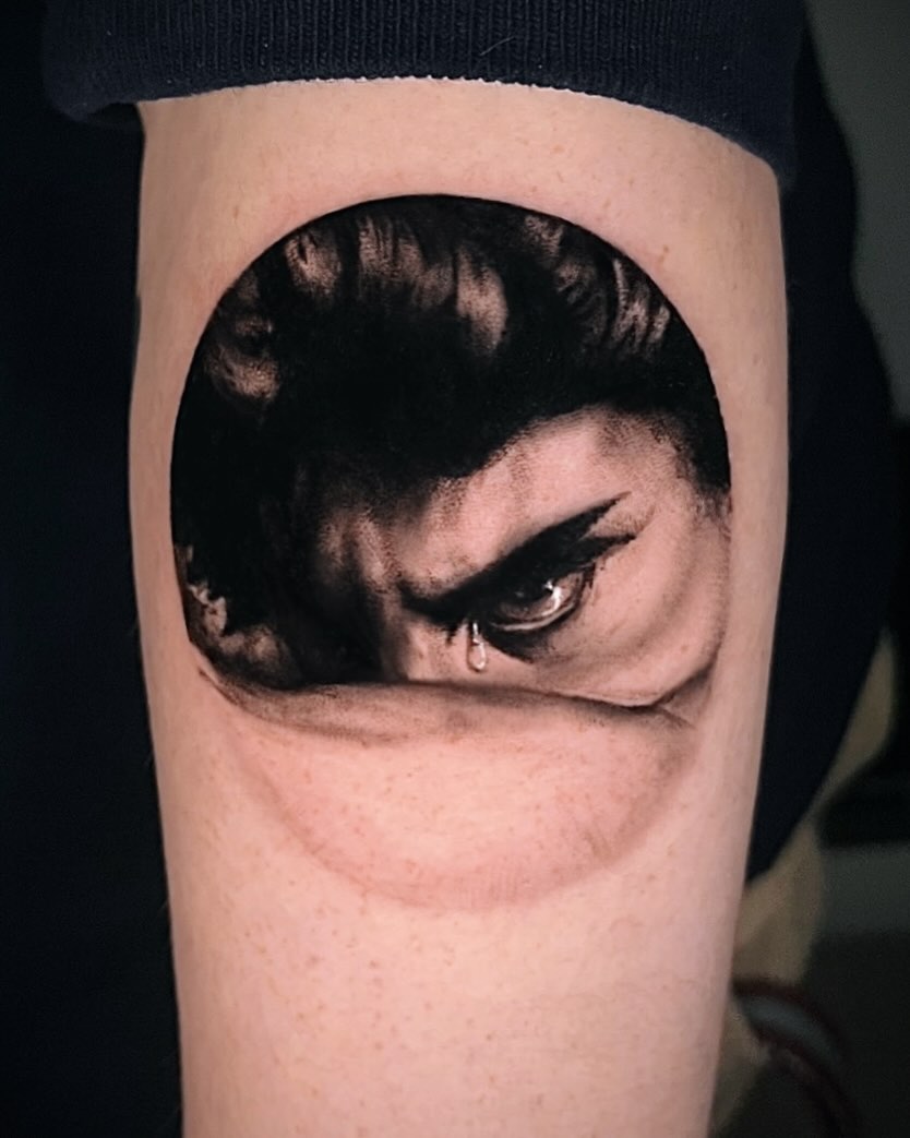 Eye realism tattoo on the forearm by ππ²π΅π π§ - π£πͺπ½π½πΈπΈ ππ»π½π²πΌπ½