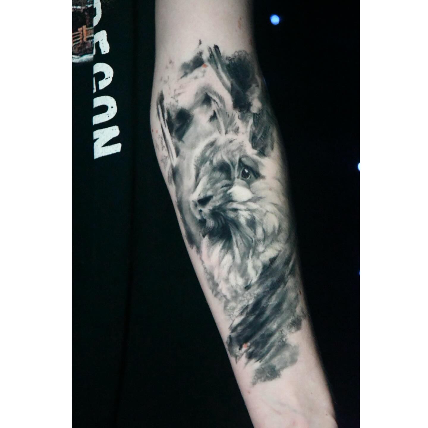 Tattoo by @tattoosbytravis — black_and_grey, realism