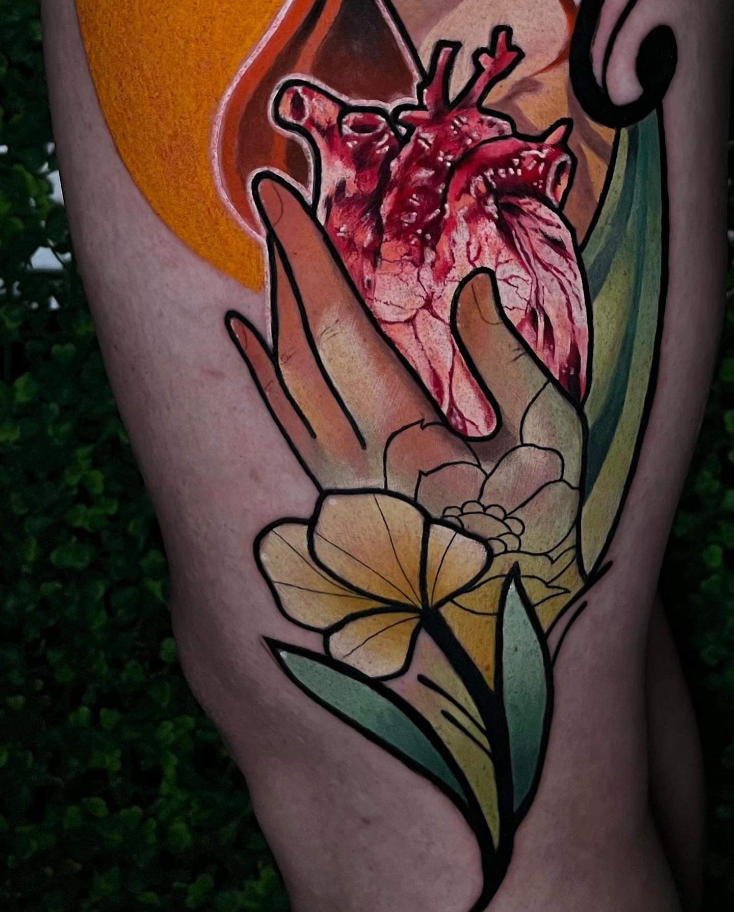 Tattoo by @changootattoo — realism, watercolor