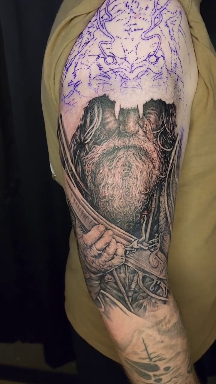 Tattoo by @junkyardyouth — realism, black_and_grey