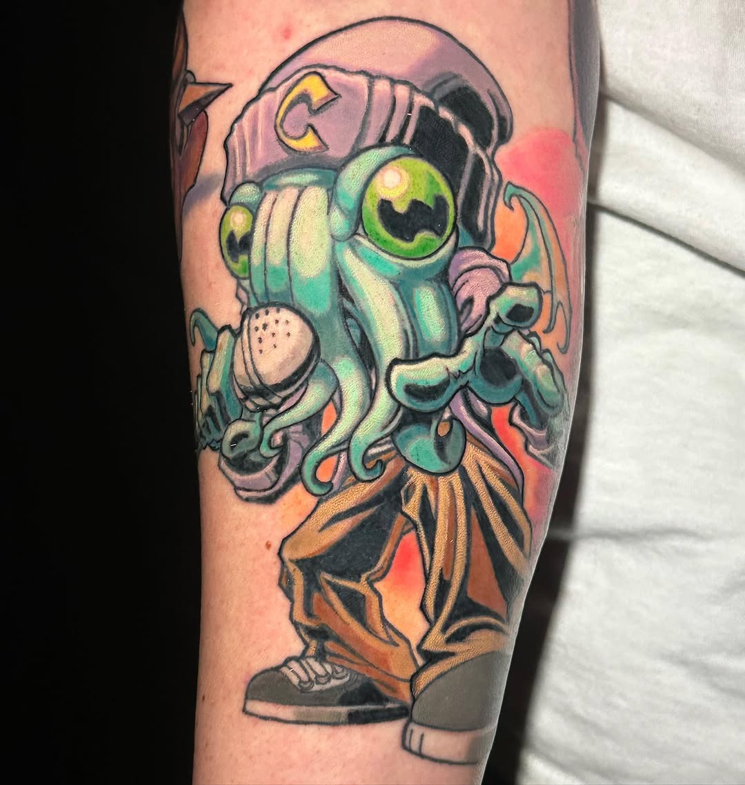 Tattoo by @shanebakertattoo — new_school